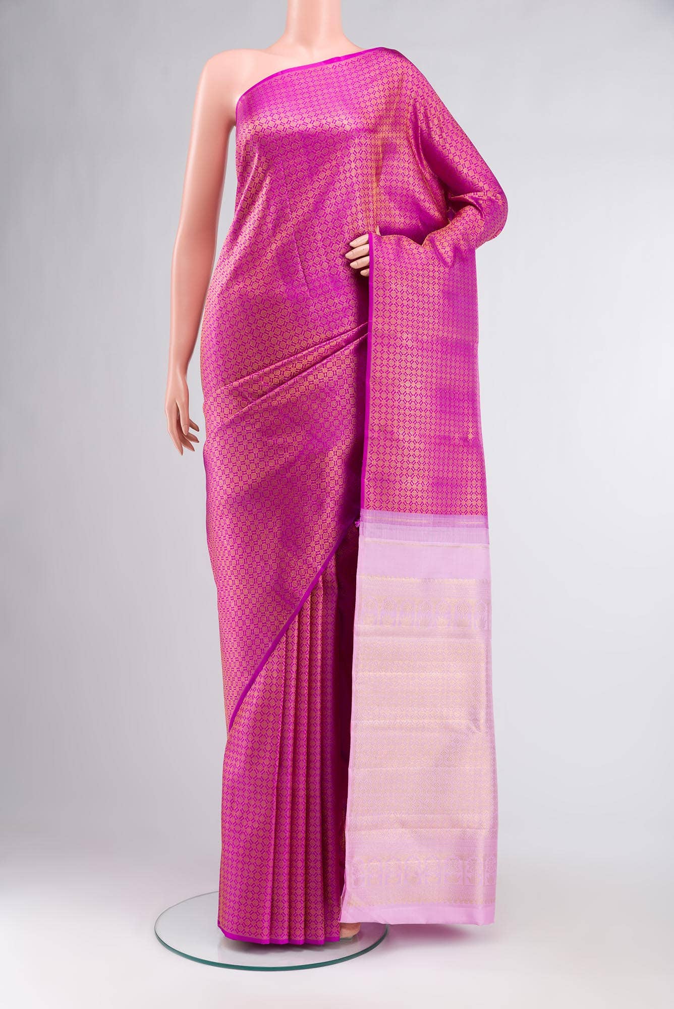 Multi Kanchipuram Silk Saree