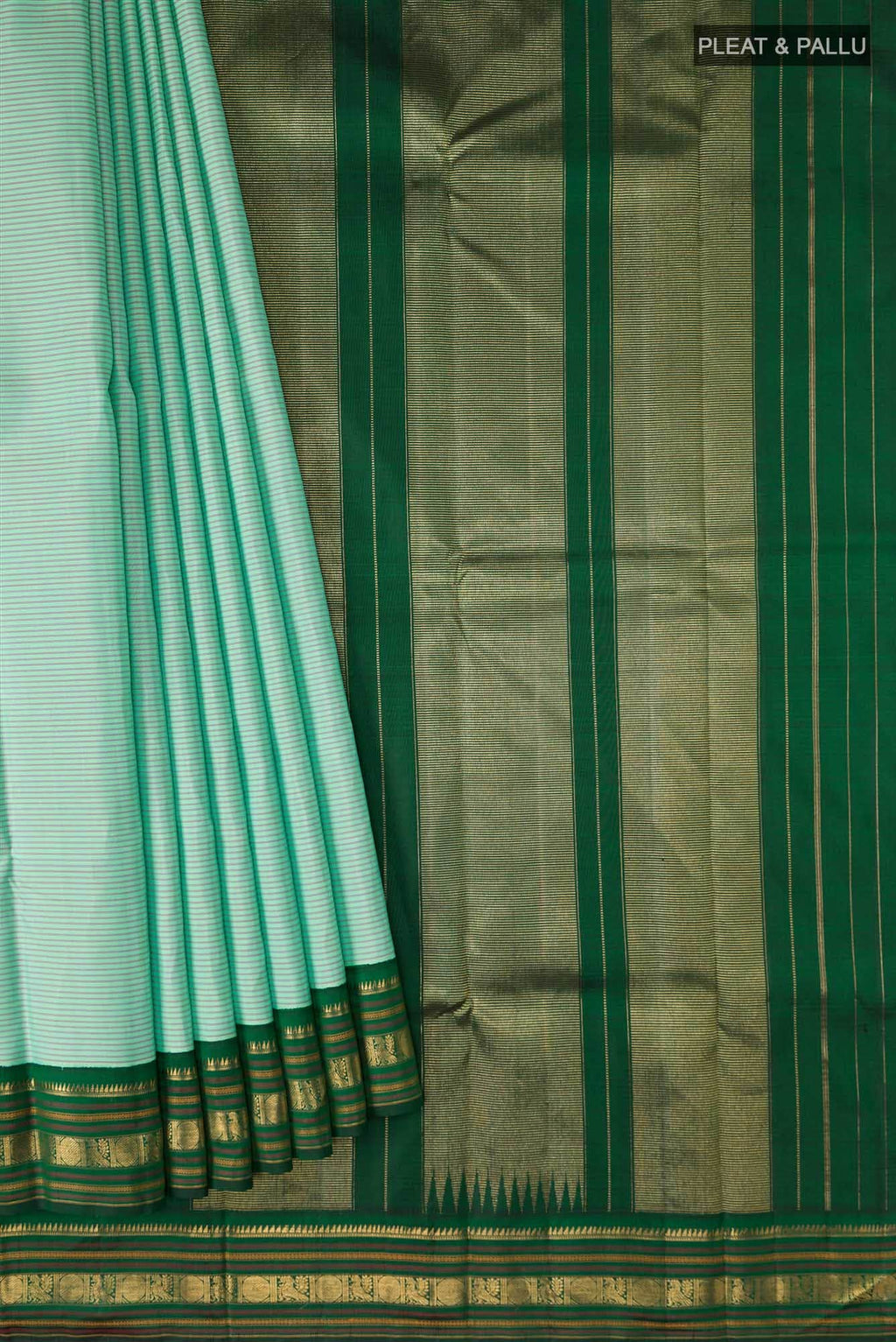 Green Kanchipuram Silk Saree