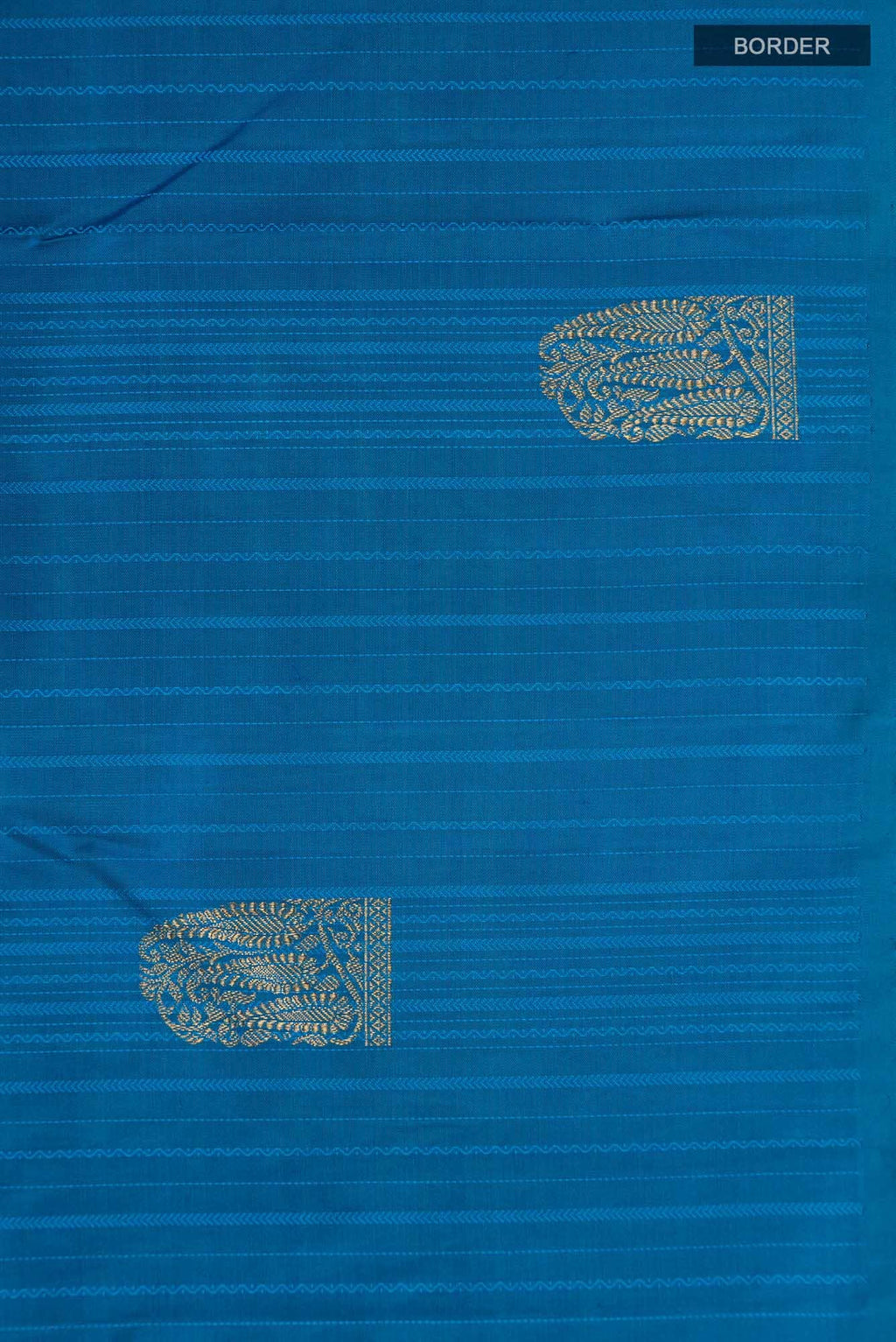 Blue Kanchipuram Silk Saree