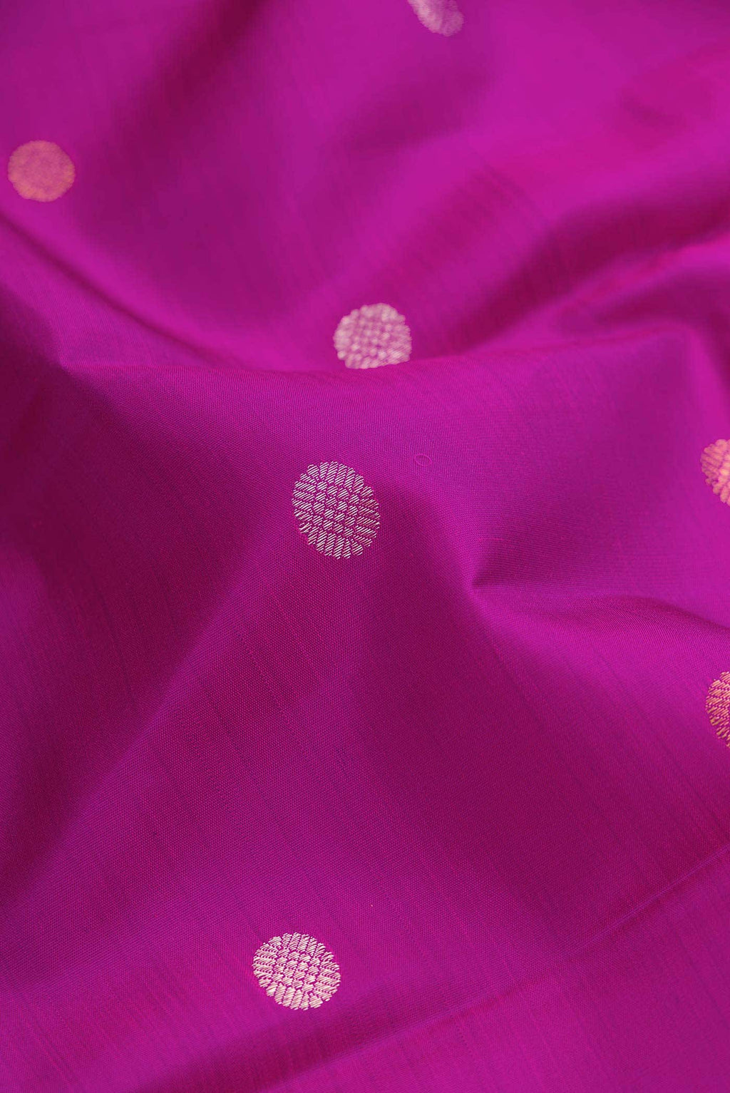 Magenta Kanchipuram Silk Saree