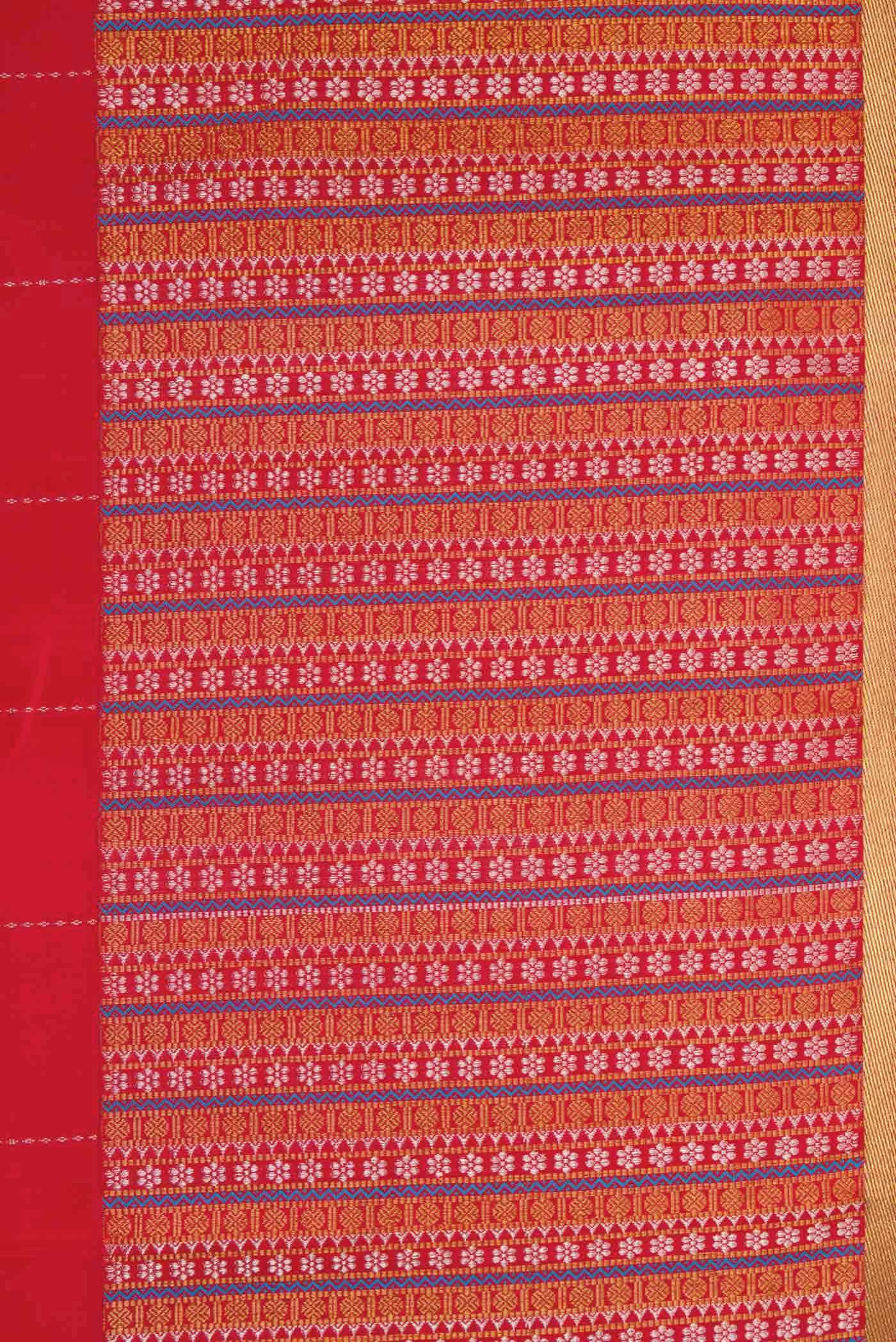 Red Kanchipuram Silk Saree