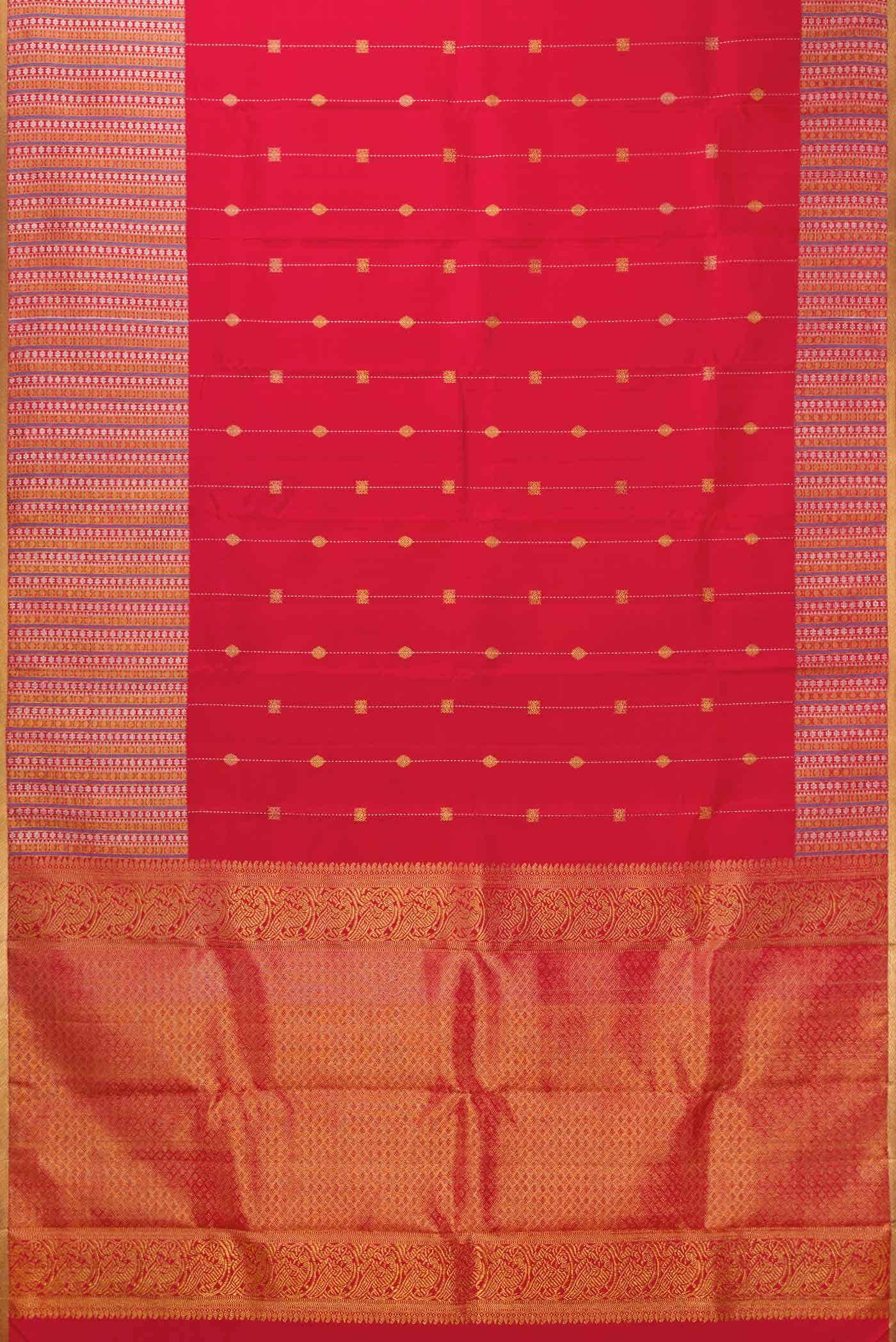 Red Kanchipuram Silk Saree