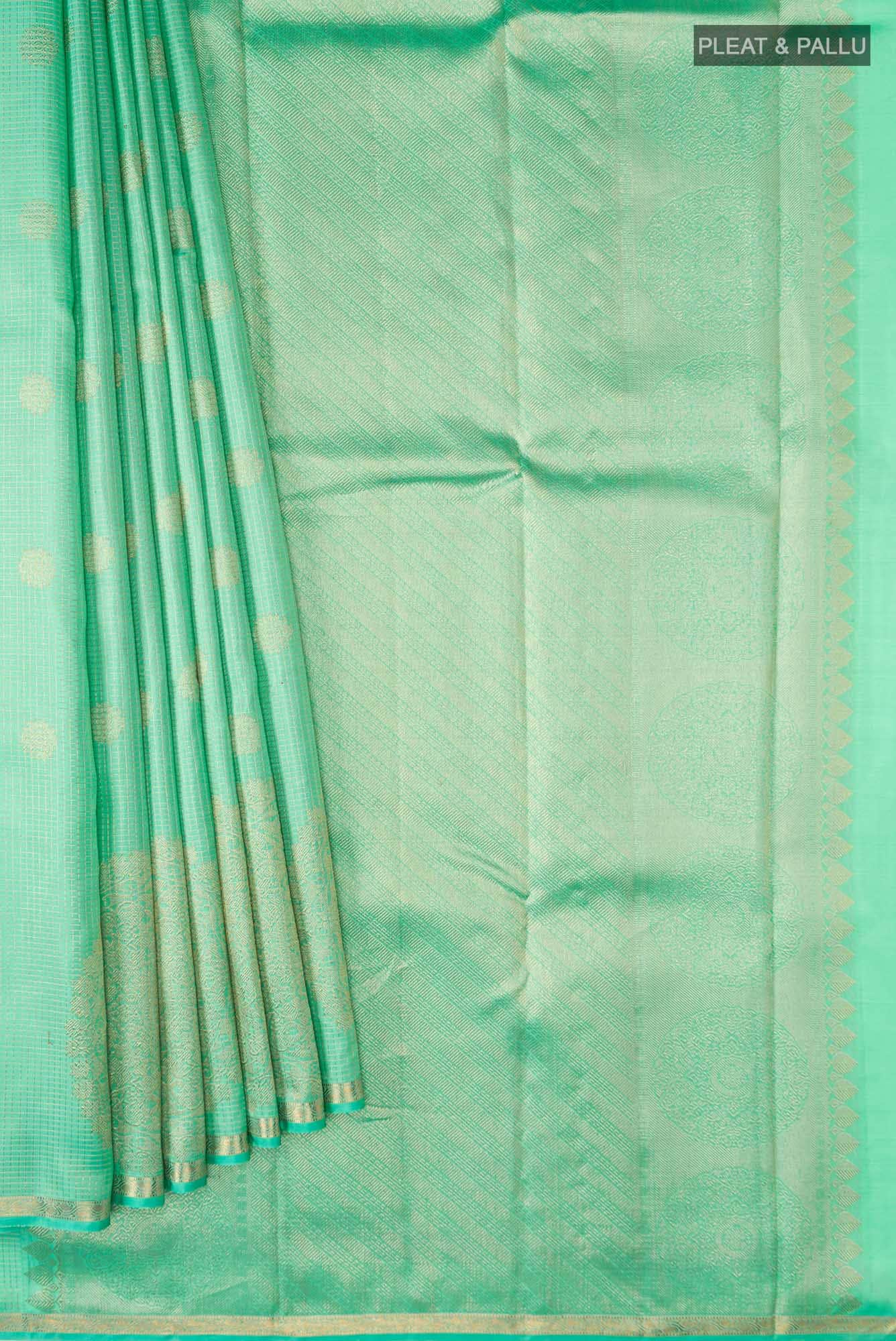 Green Kanchipuram Silk Saree