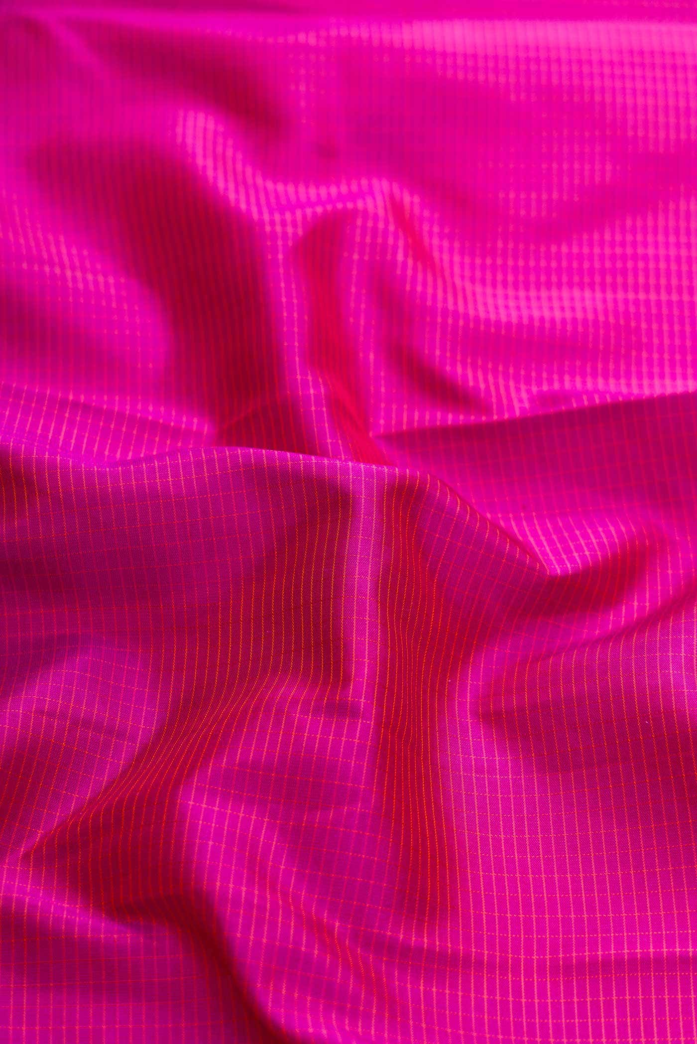 Magenta Kanchipuram Silk Saree