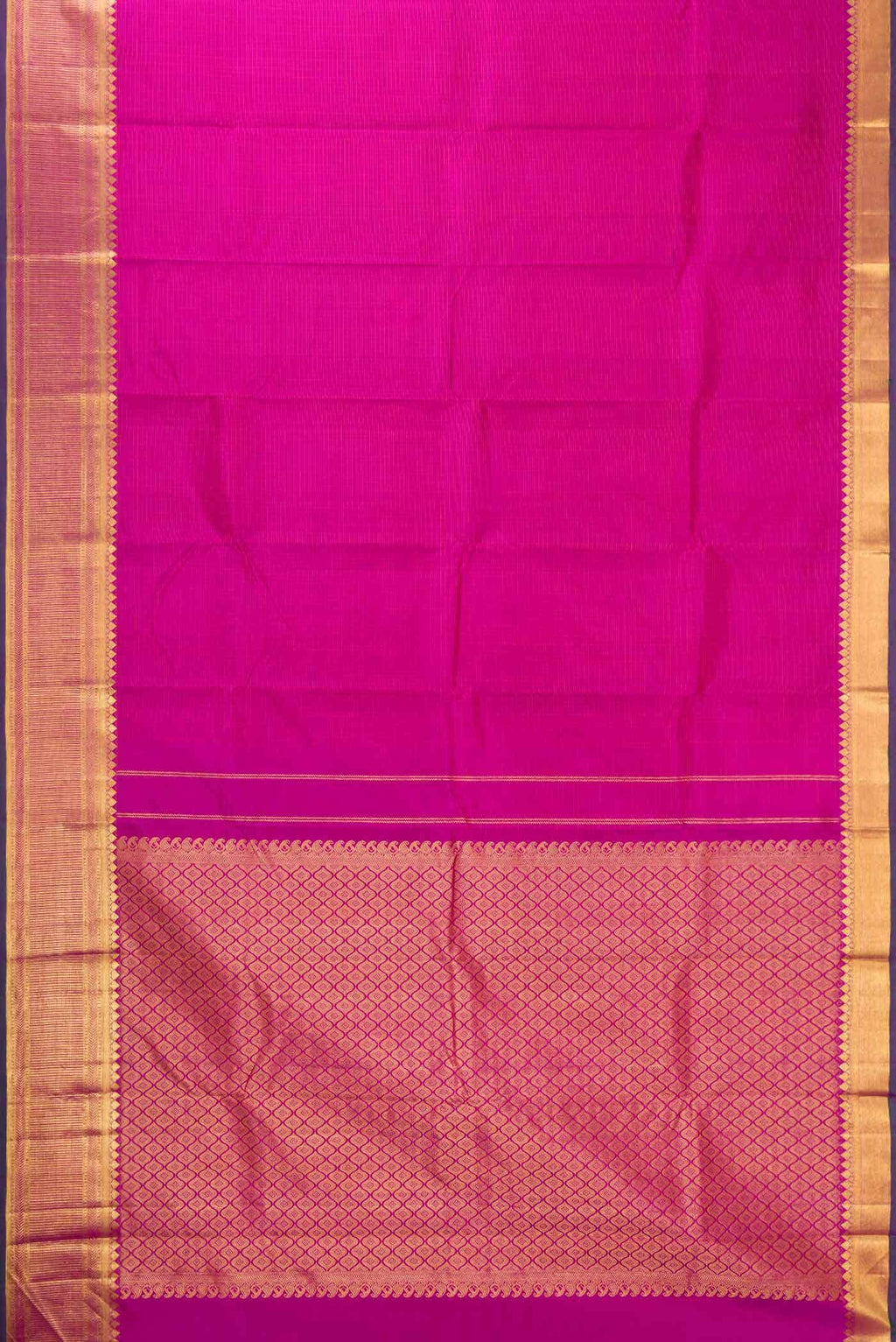 Magenta Kanchipuram Silk Saree