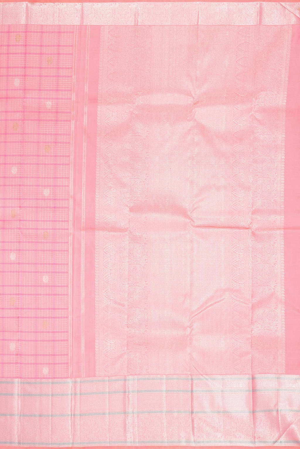 Pink Kanchipuram Silk Saree