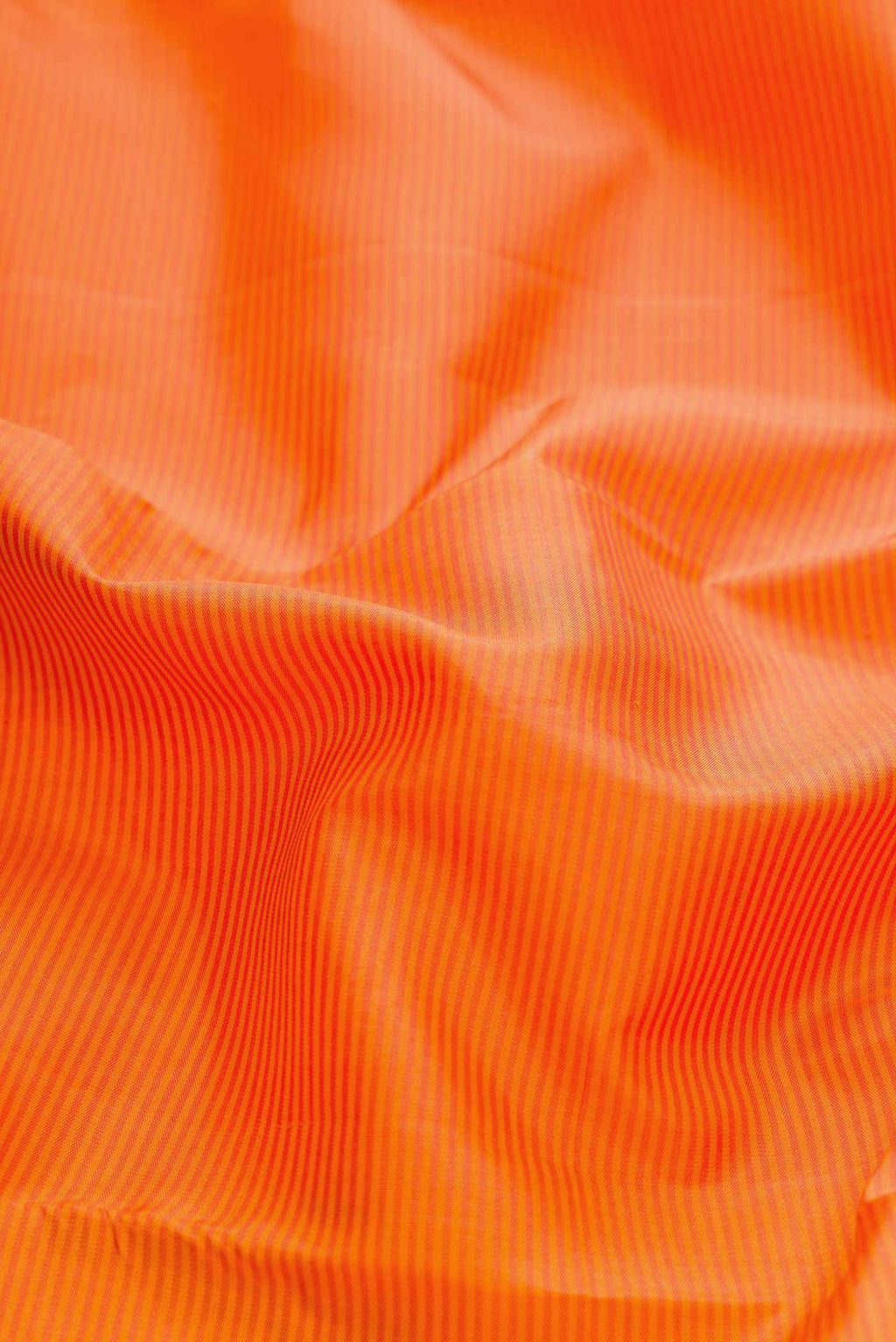 Orange Dual Tone Kanchipuram Silk Saree