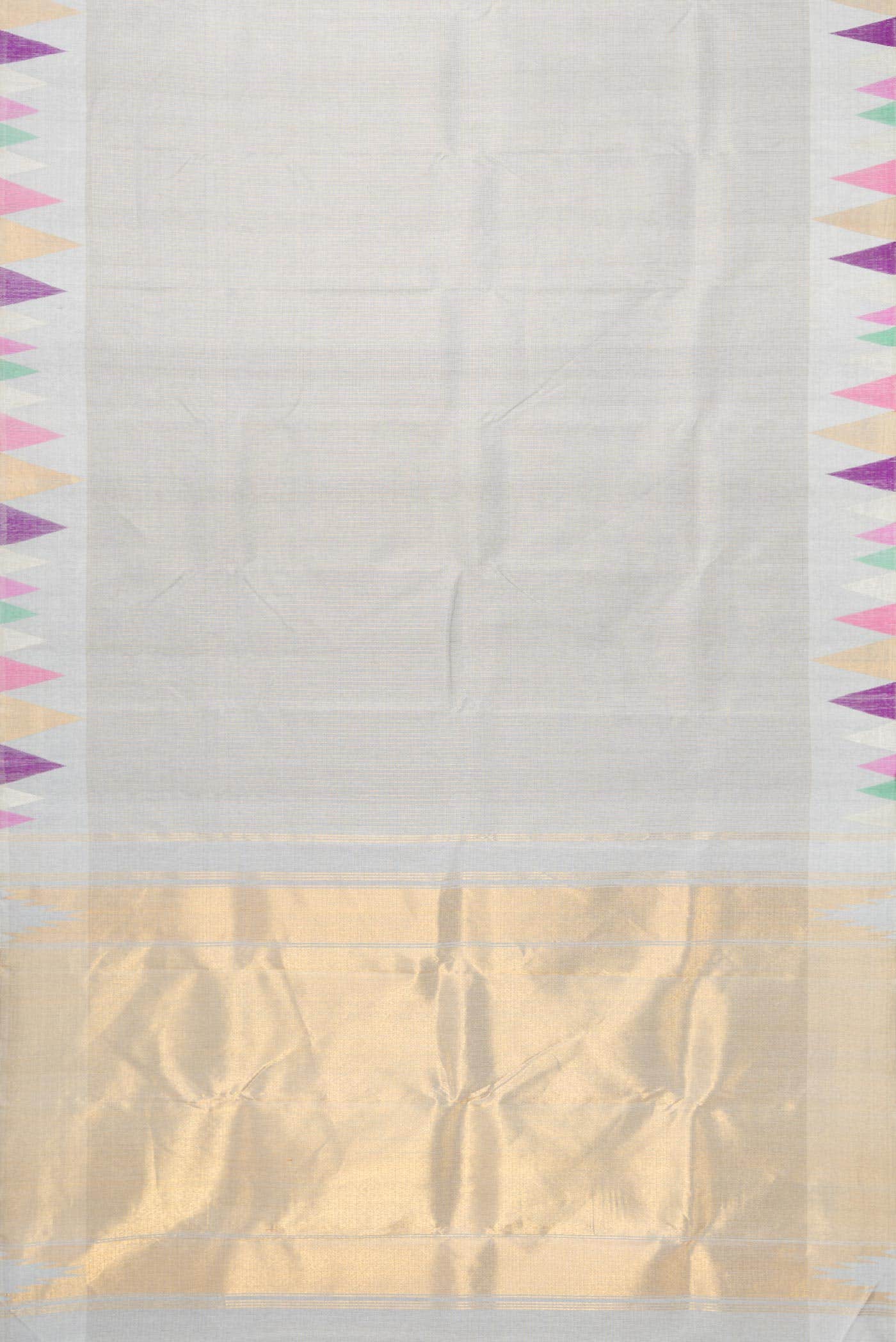 Grey Linen Saree
