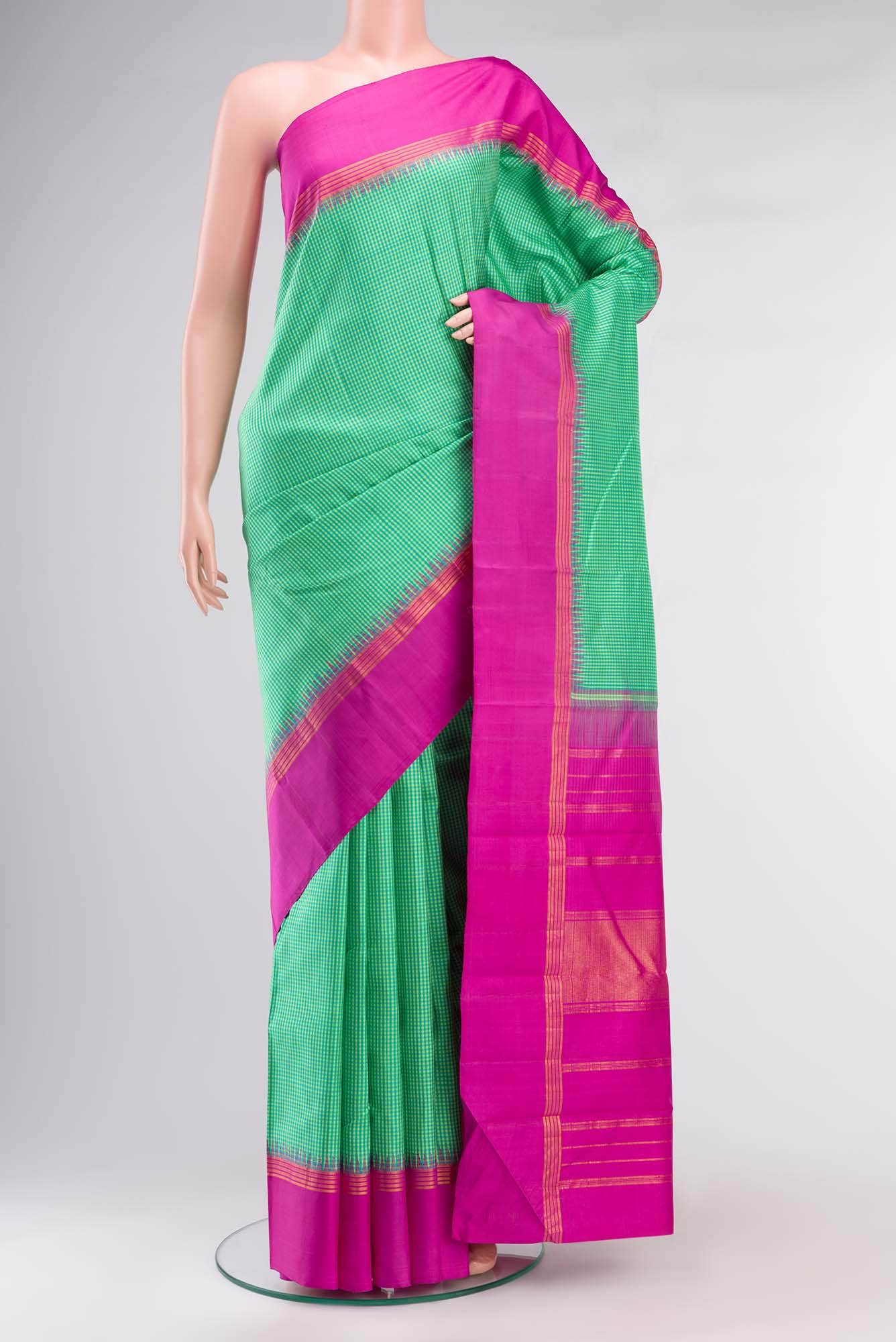 Green Kanchipuram Silk Saree