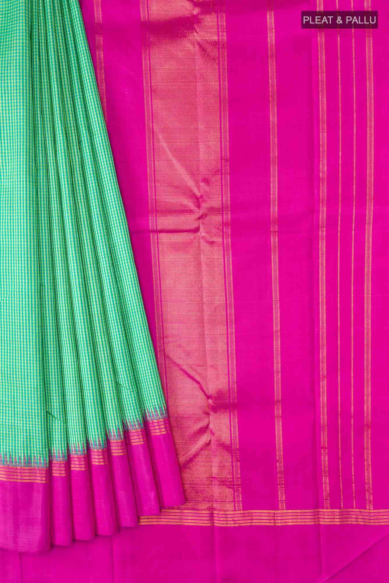 Green Kanchipuram Silk Saree