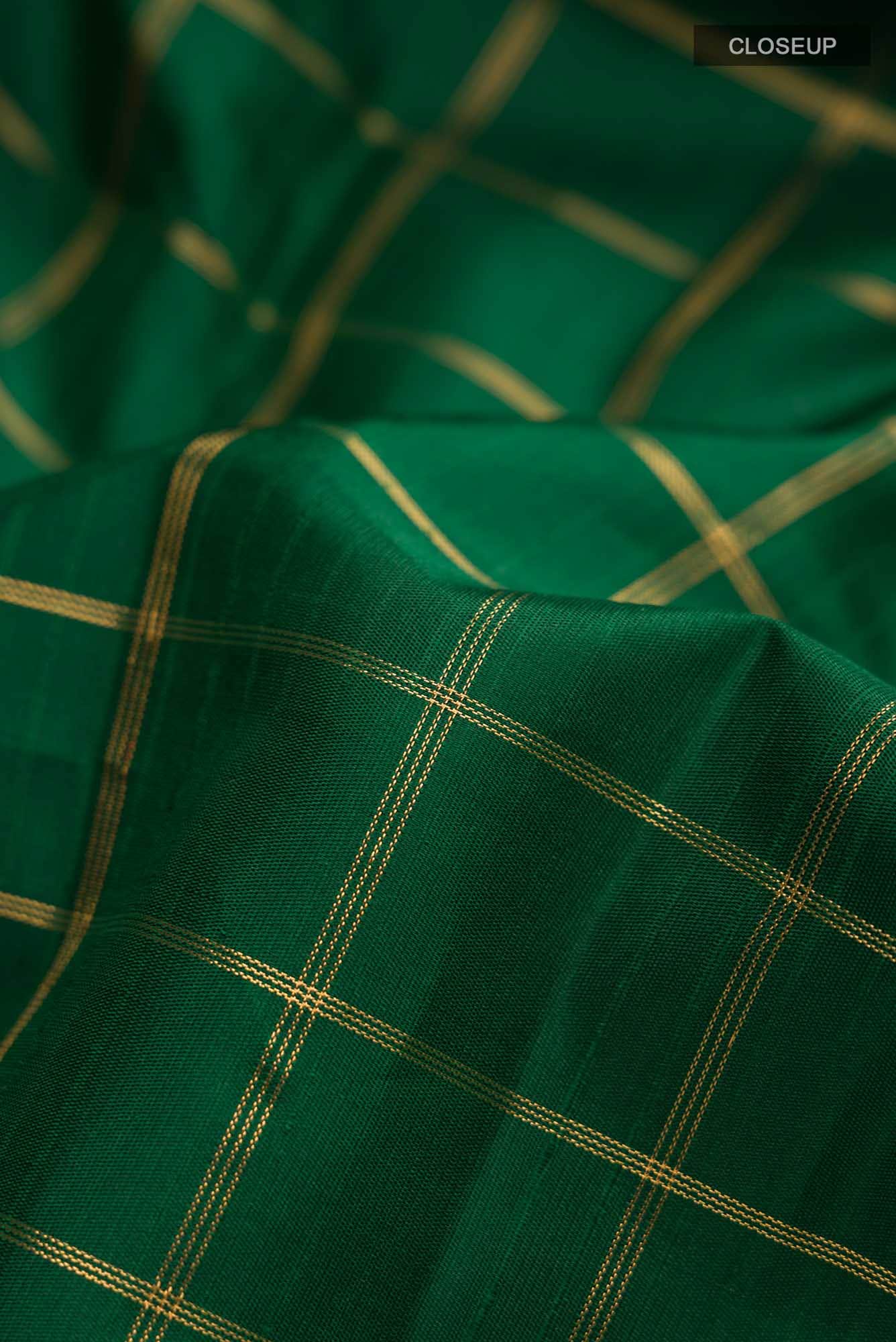 Green Kanchipuram Silk Saree