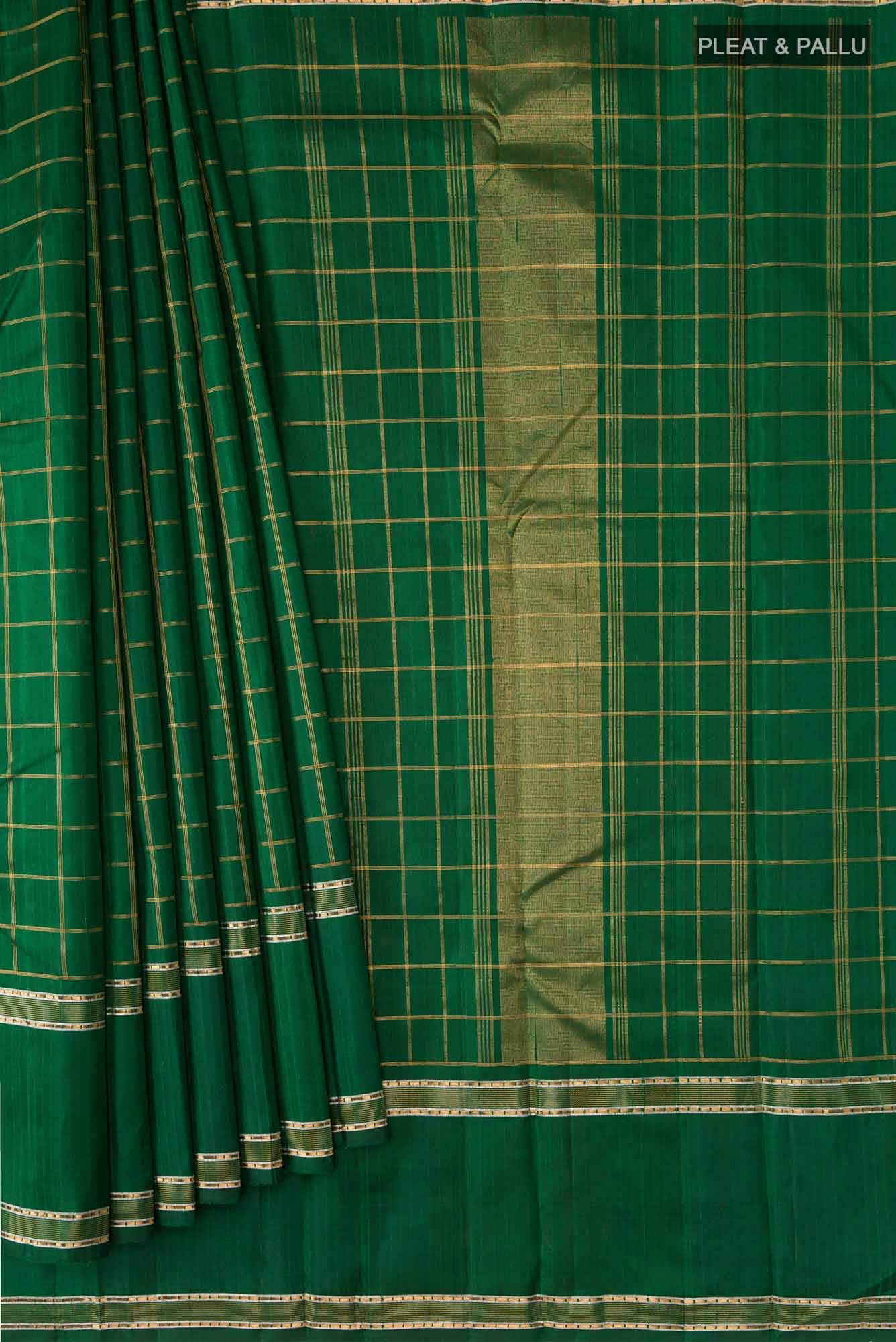 Green Kanchipuram Silk Saree