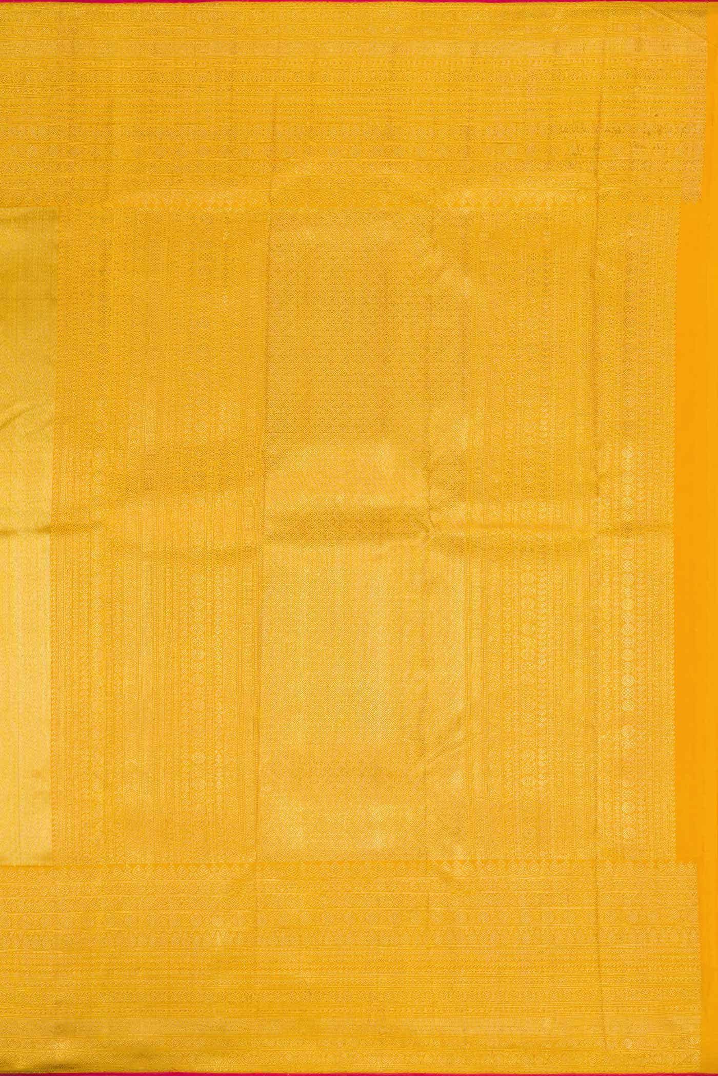 Pure Silk Pure Zari Gold Dual Tone Kanchipuram Tissue Saree
