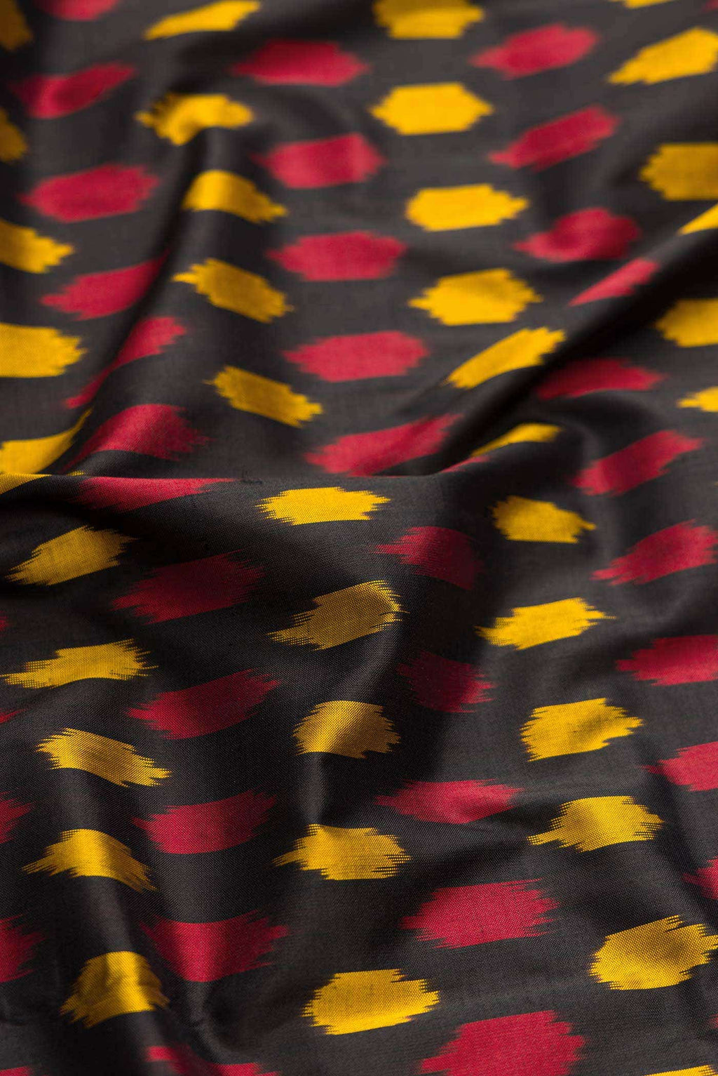 Black Pochampally Silk Saree