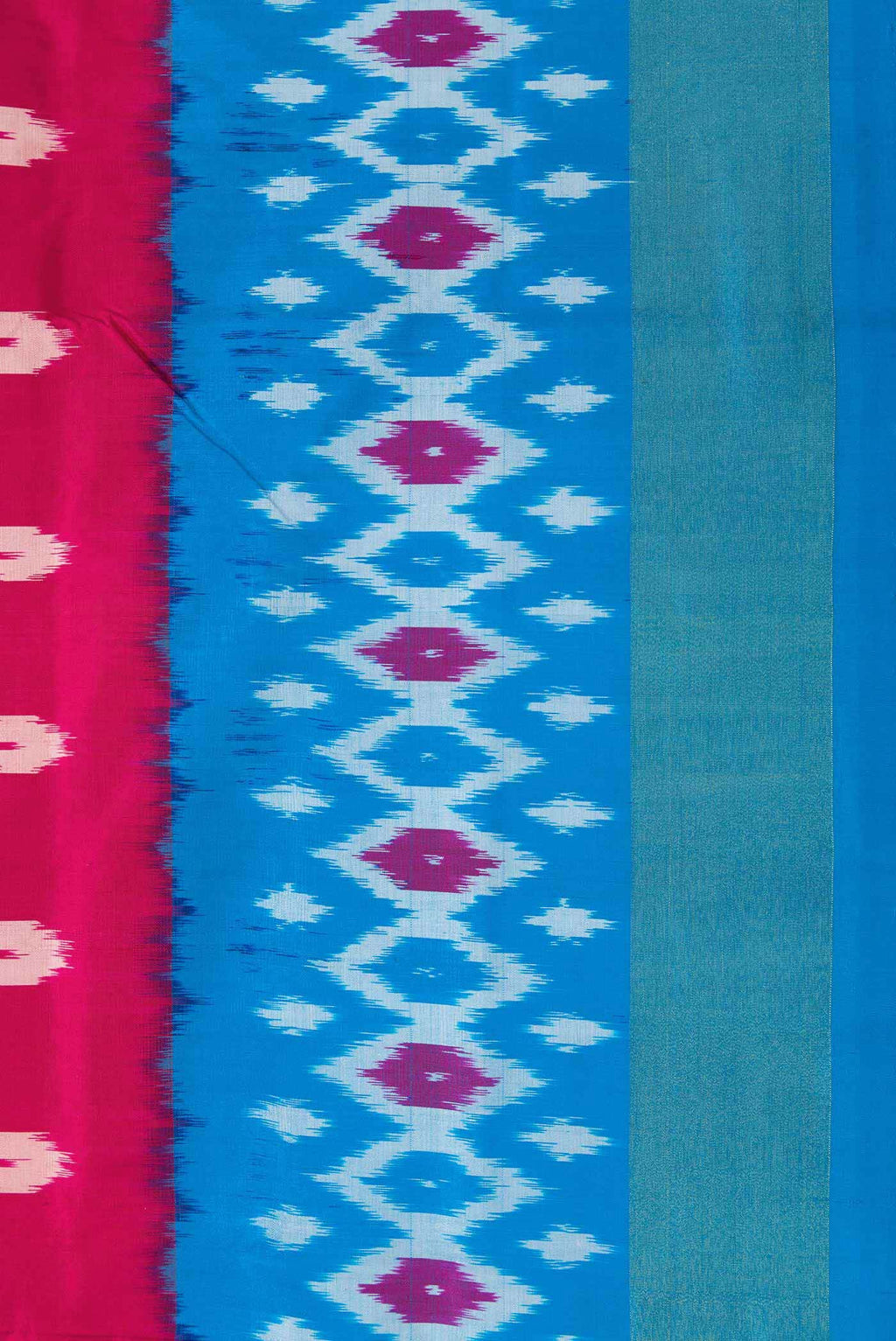 Pink Pochampally Silk Saree