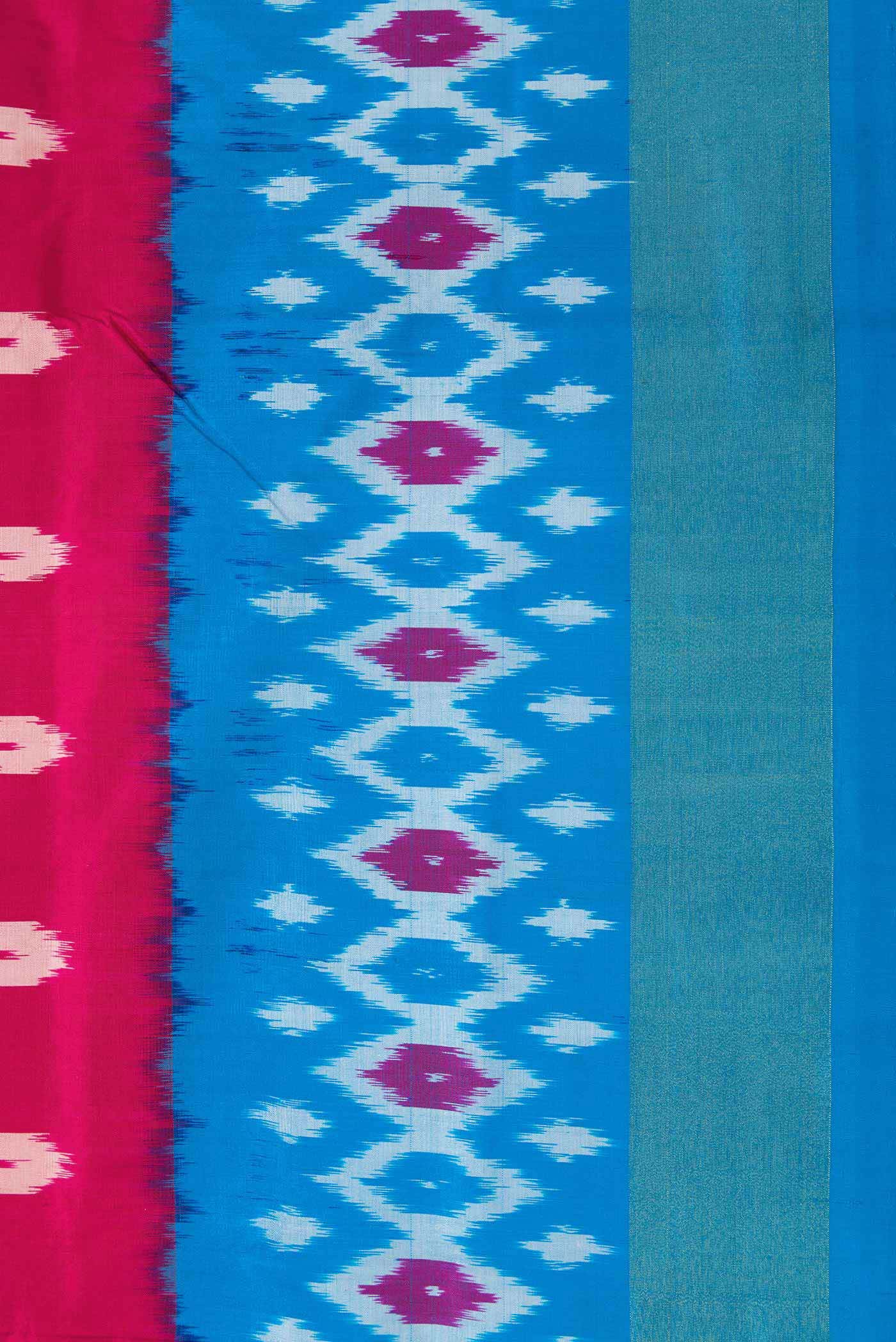 Pink Pochampally Silk Saree