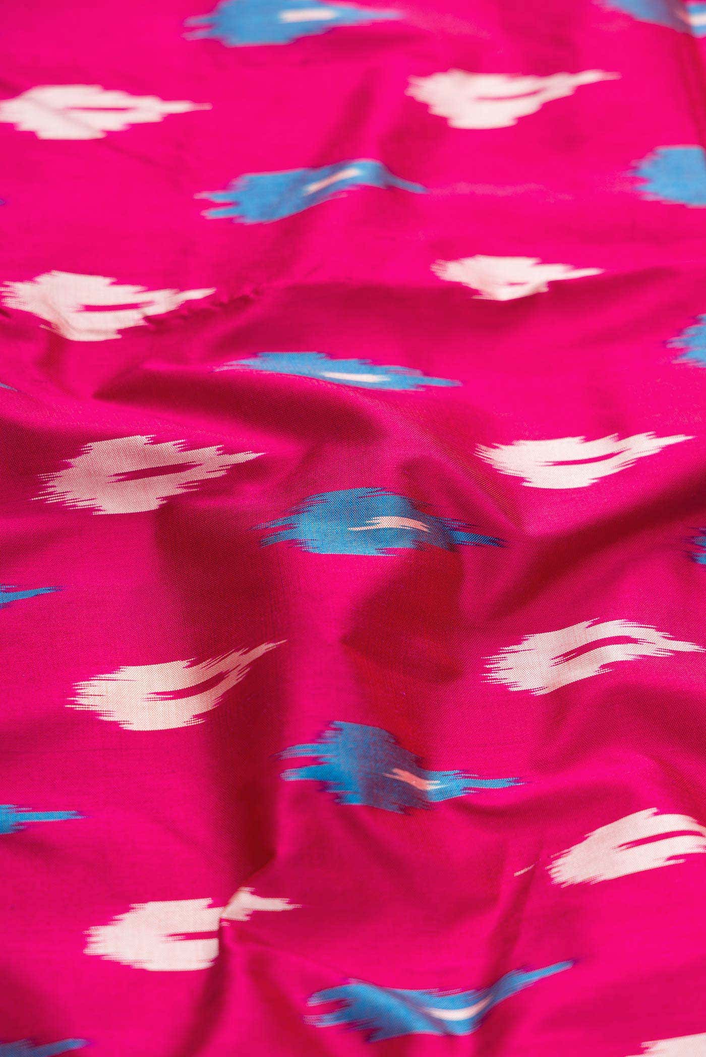 Pink Pochampally Silk Saree