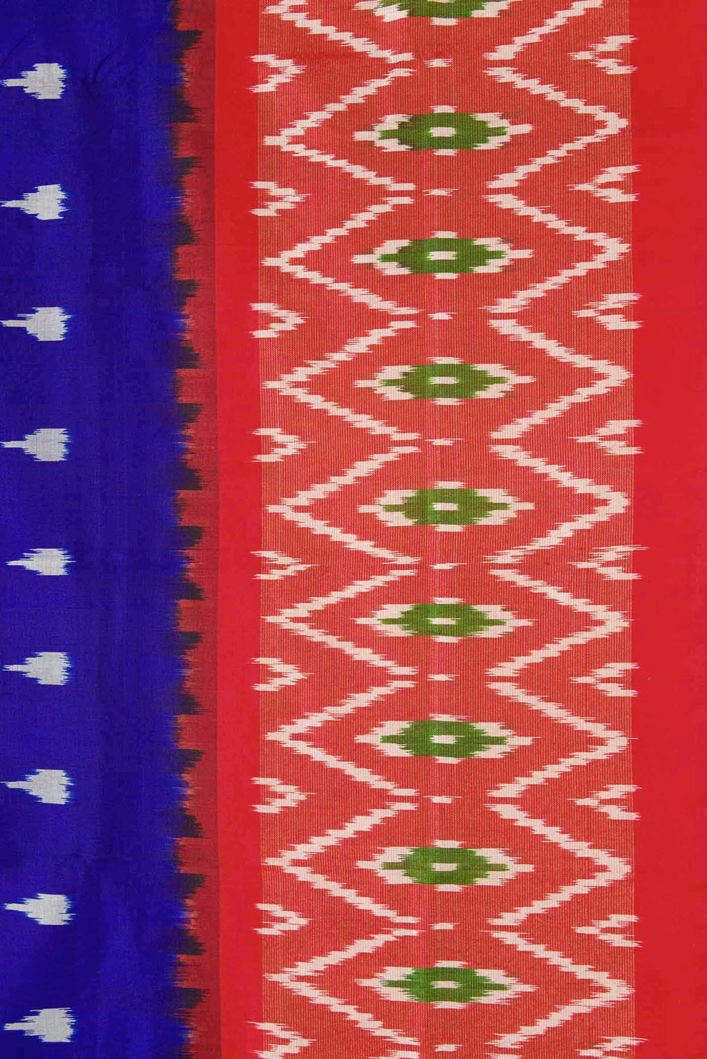 Royal Blue Pochampally Silk Saree