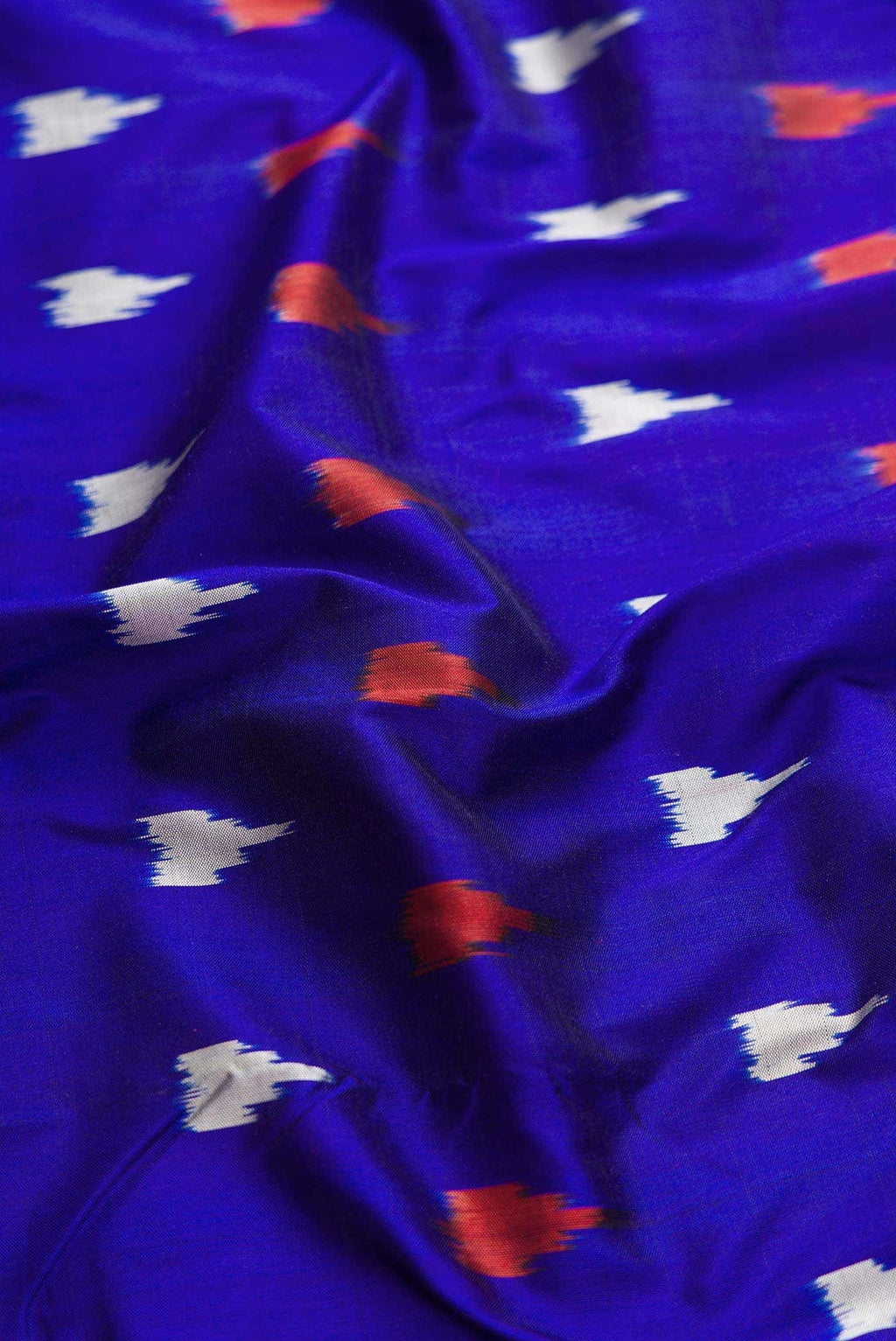 Royal Blue Pochampally Silk Saree