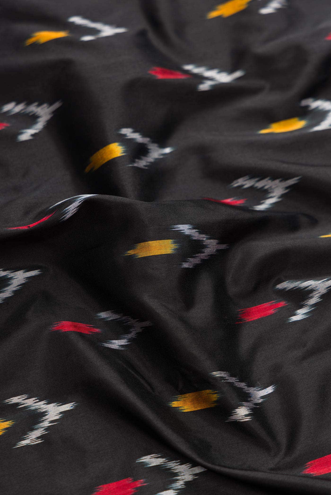 Black Pochampally Silk Saree