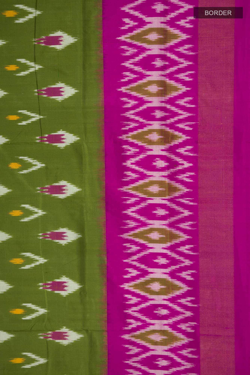 Green Pochampally Silk Saree