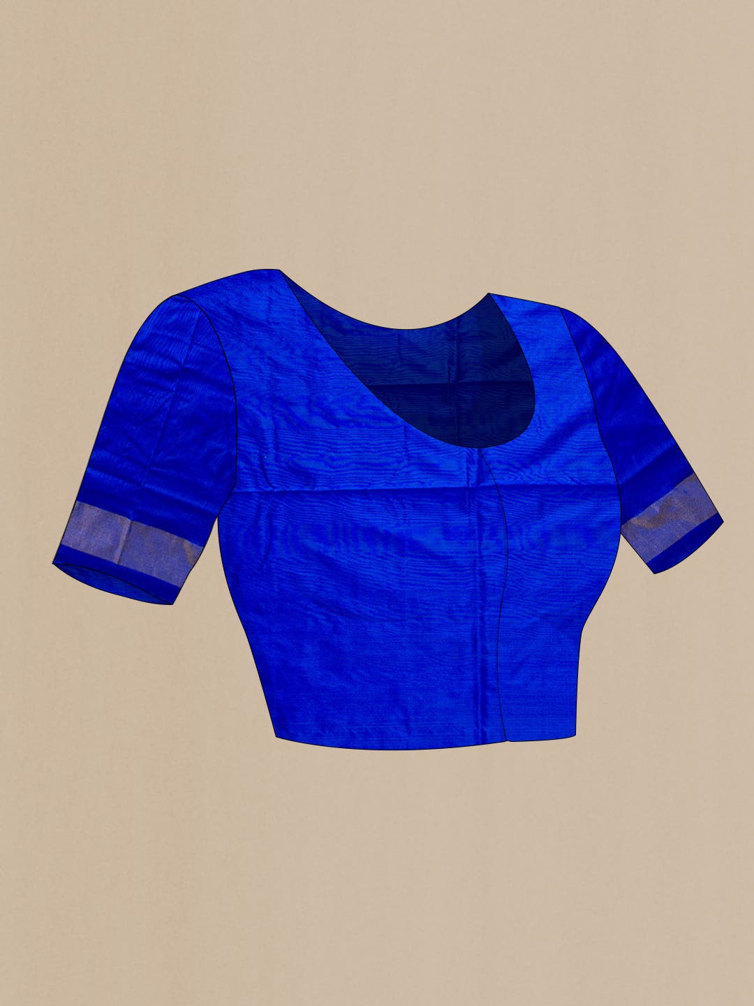 Sandal Pochampally Silk Saree