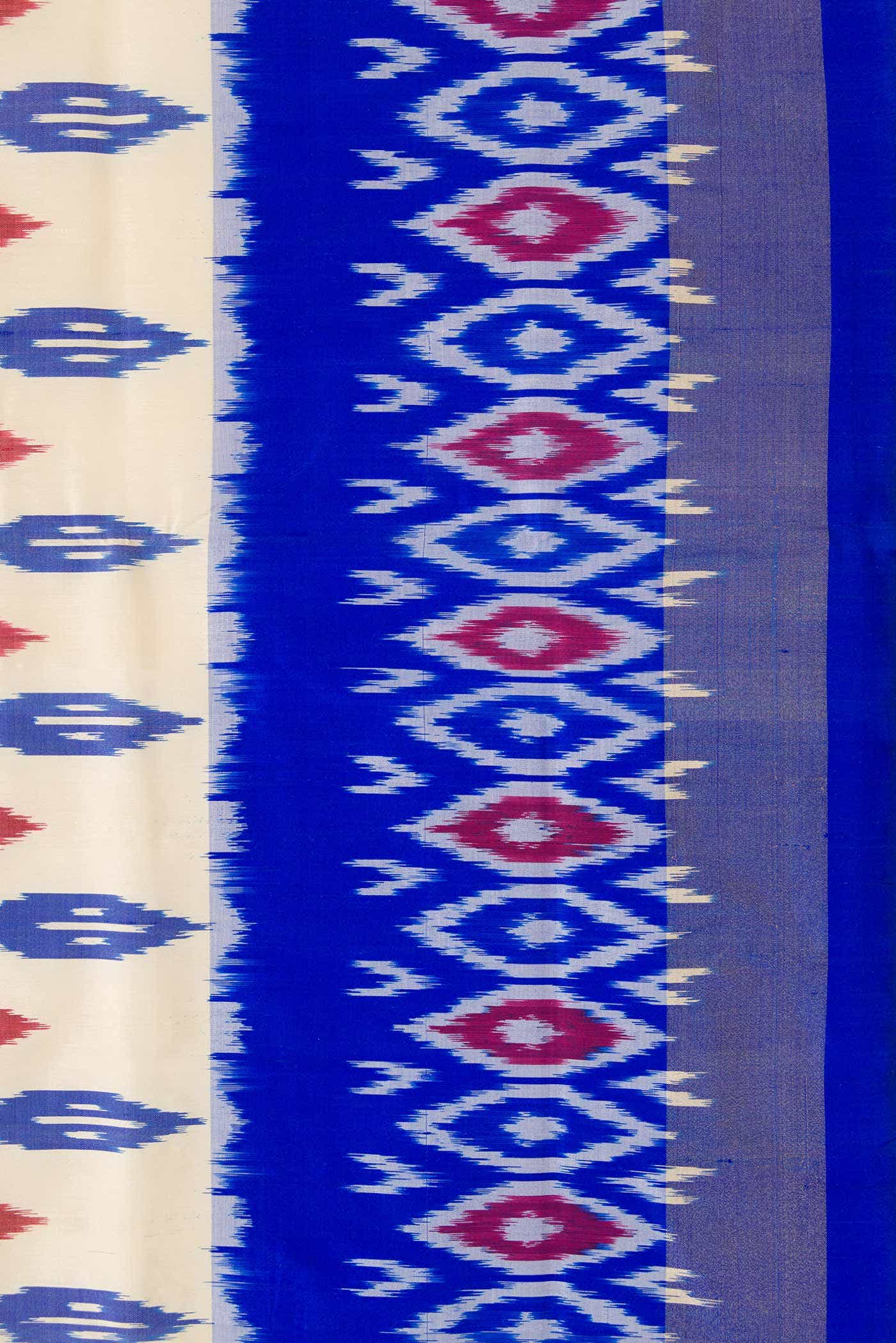 Sandal Pochampally Silk Saree