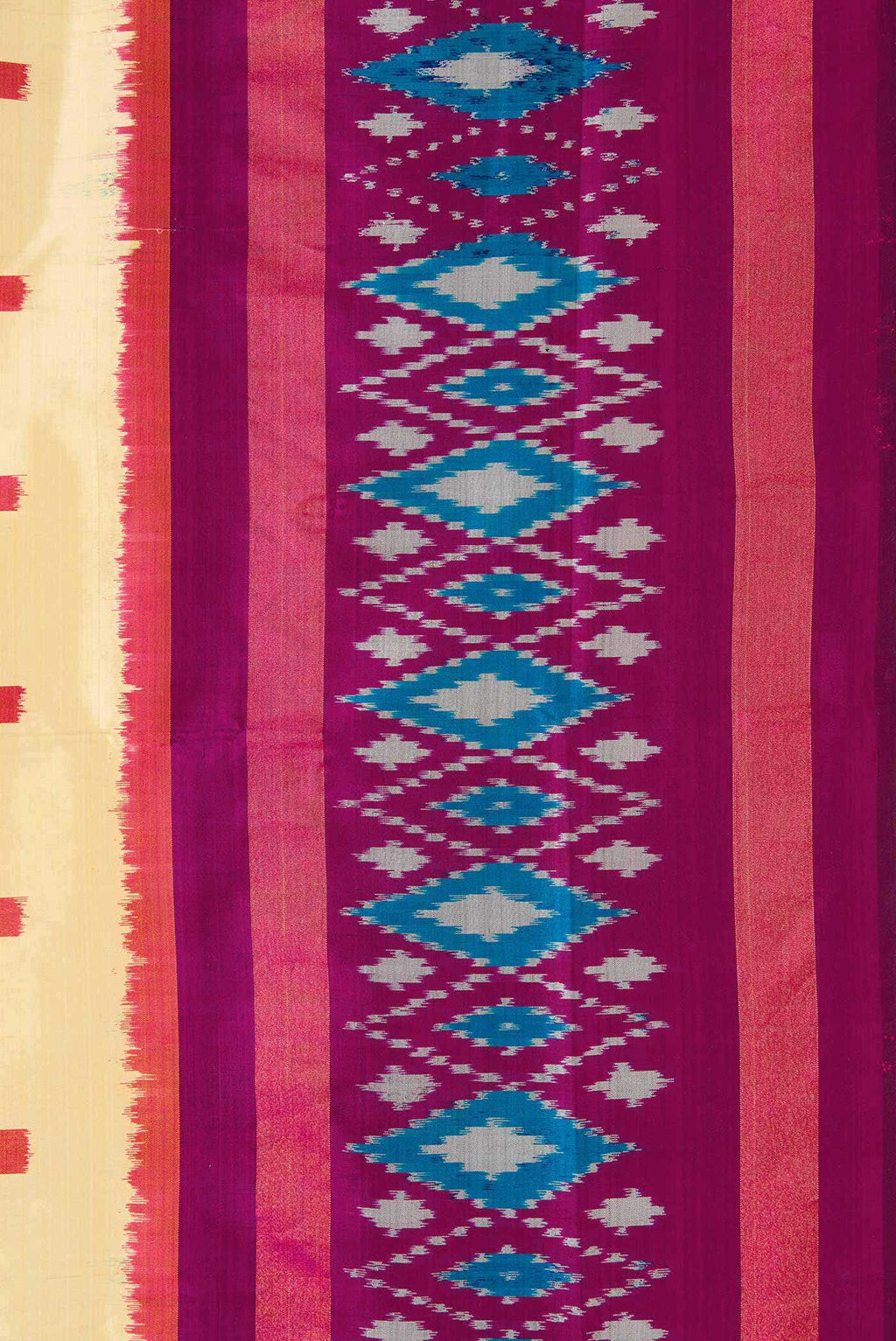 Sandal Pochampally Silk Saree
