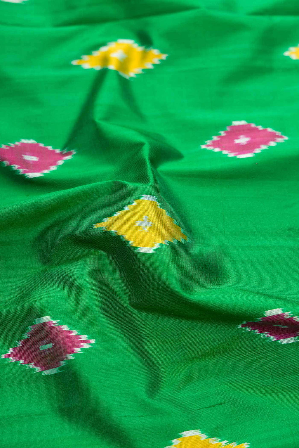Green Pochampally Silk Saree
