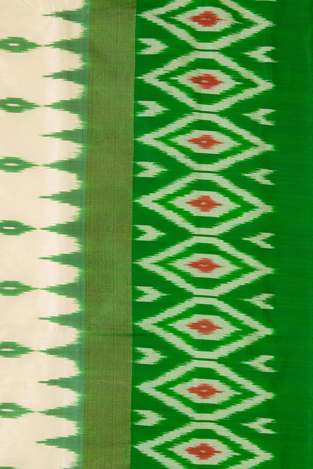 Sandal Pochampally Silk Saree