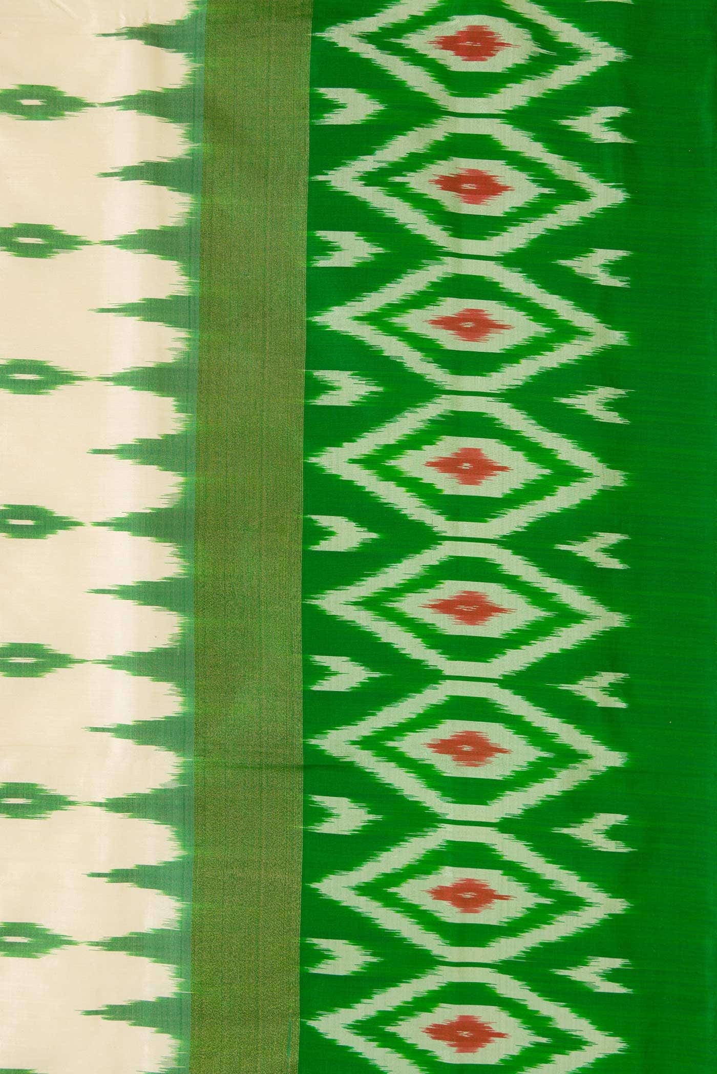 Sandal Pochampally Silk Saree