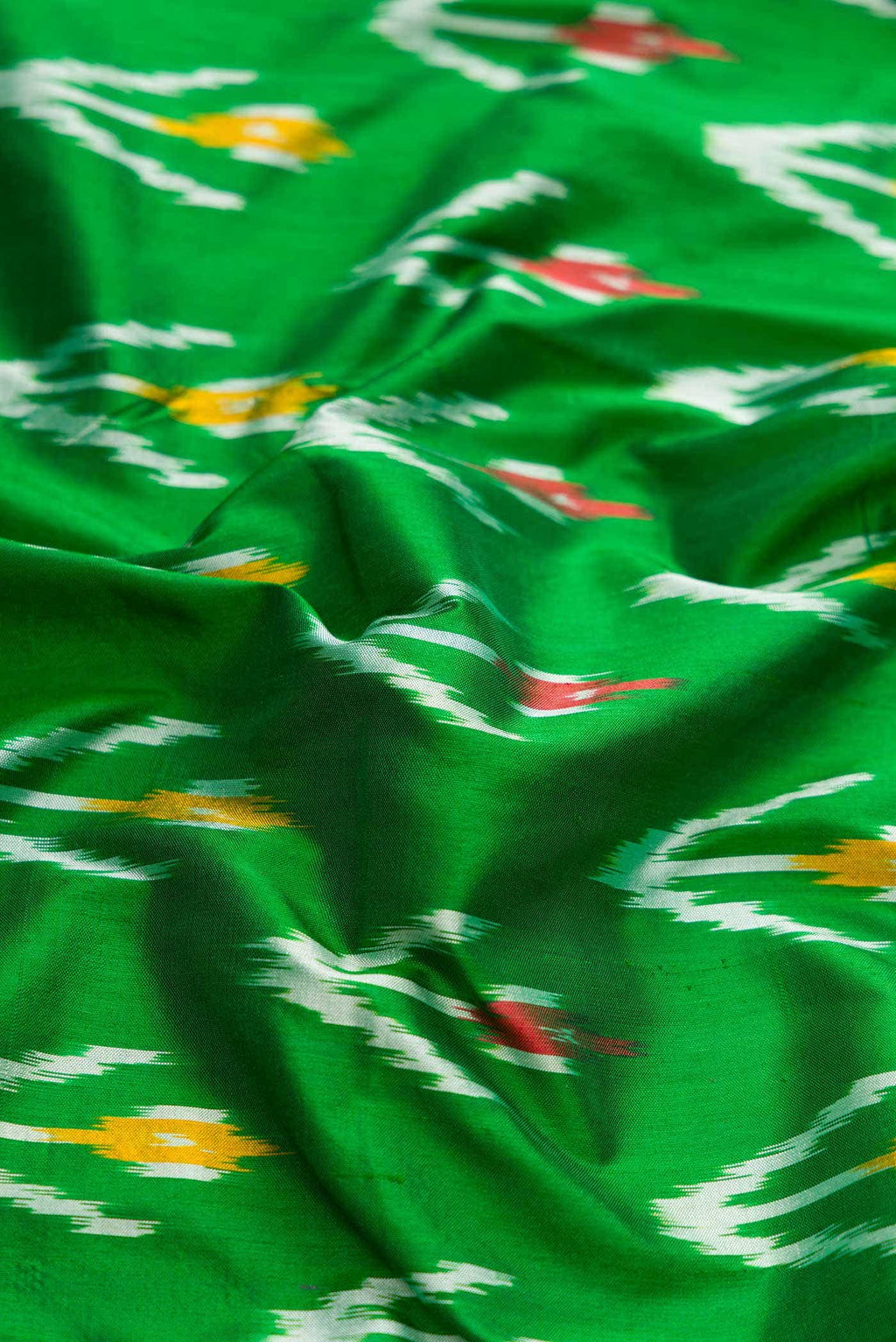 Green Pochampally Silk Saree