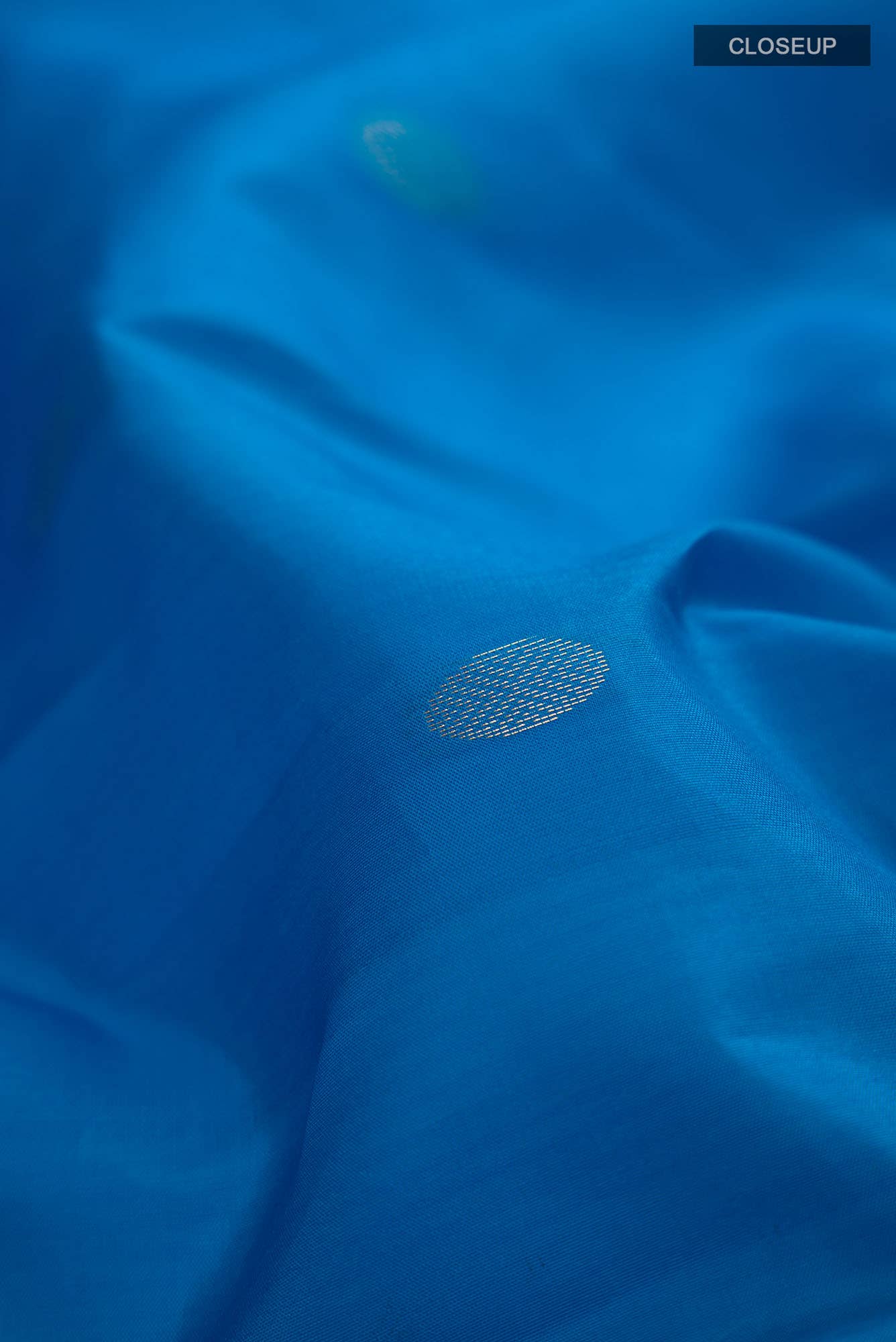 Blue Kanchipuram Silk Saree