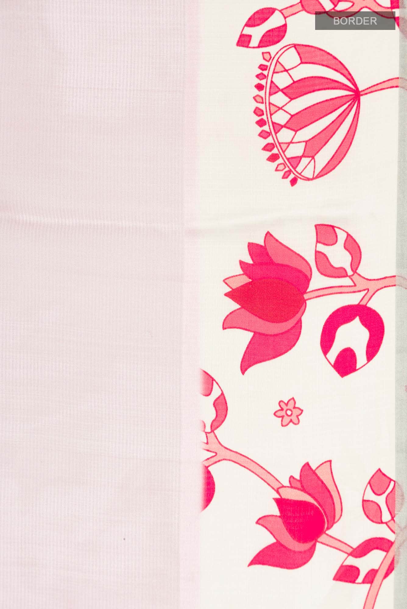 Rose pink Organza Silk Saree
