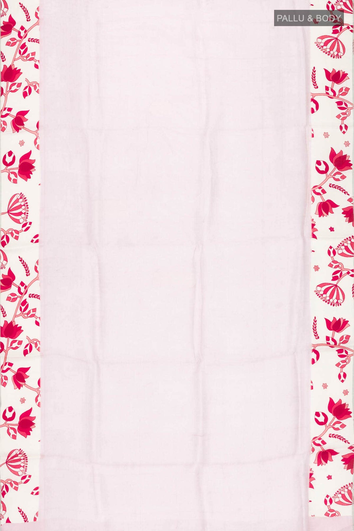 Rose pink Organza Silk Saree