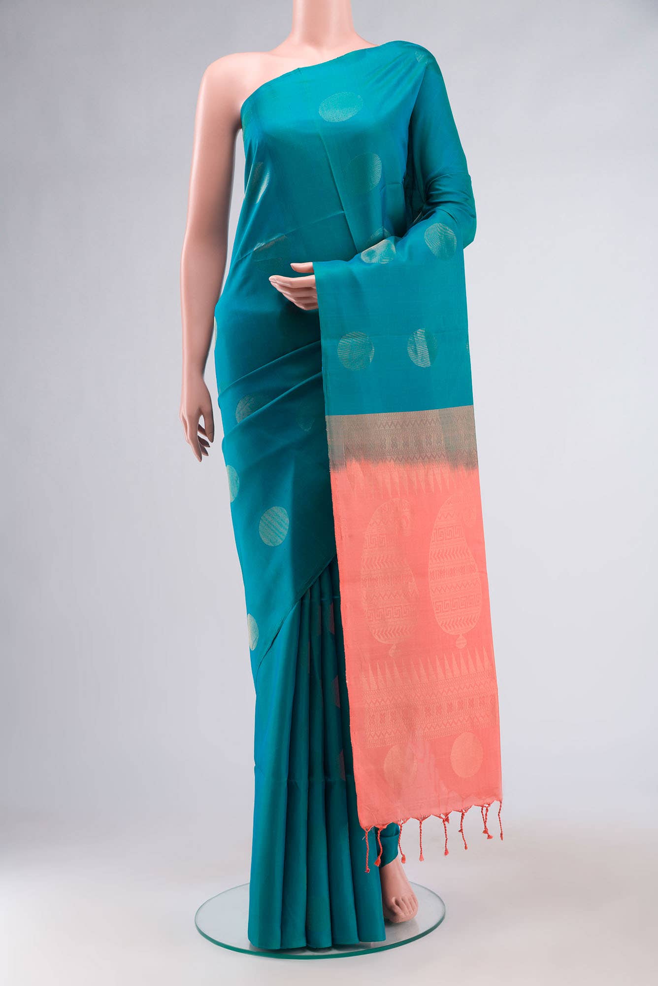 Blue Soft Silk Saree