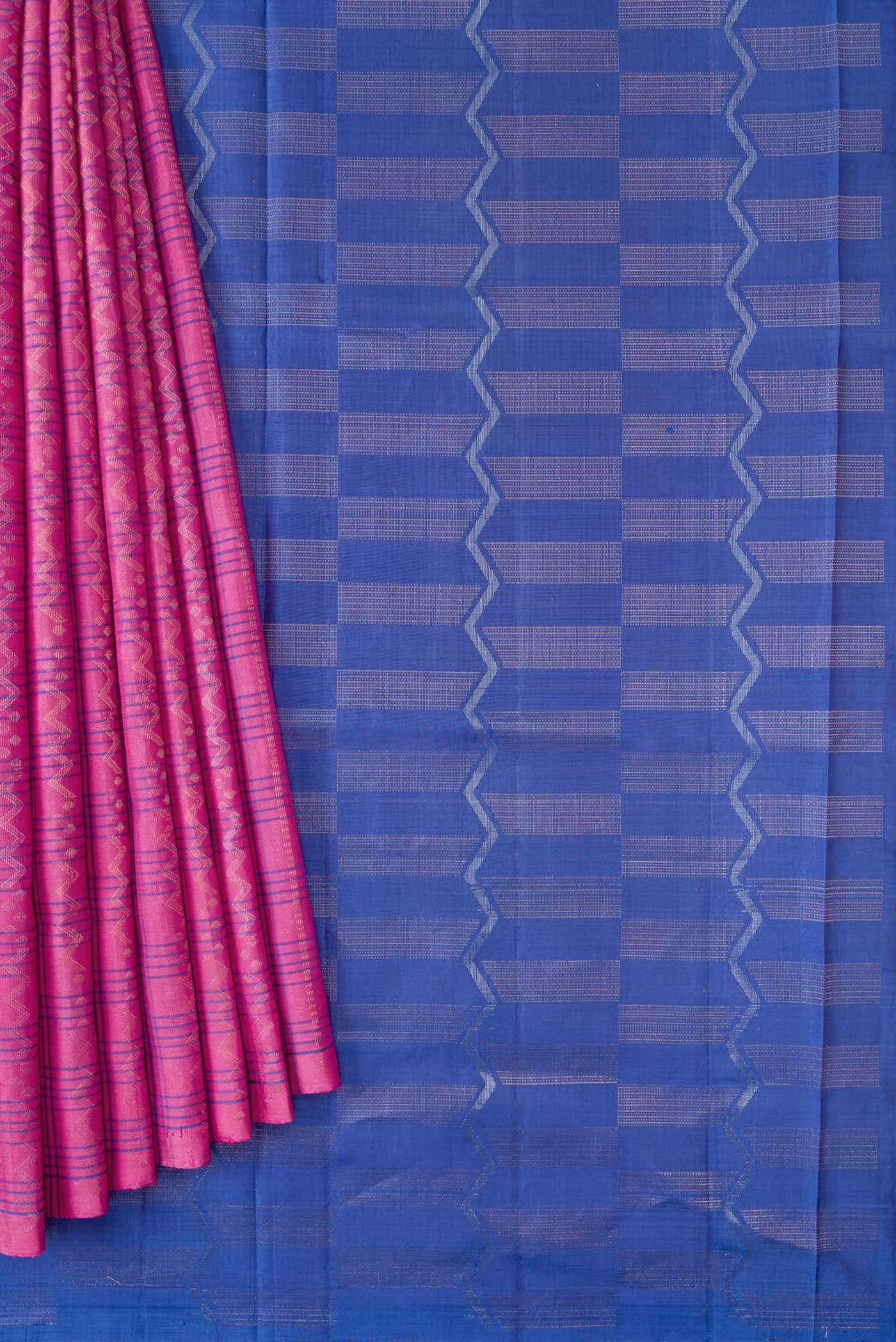 Pink Soft Silk Saree
