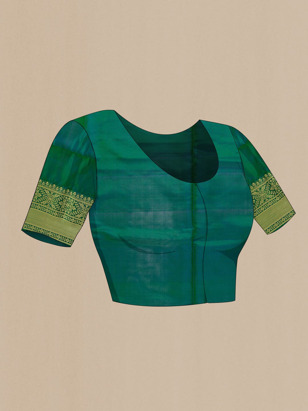 Green Soft Silk Saree