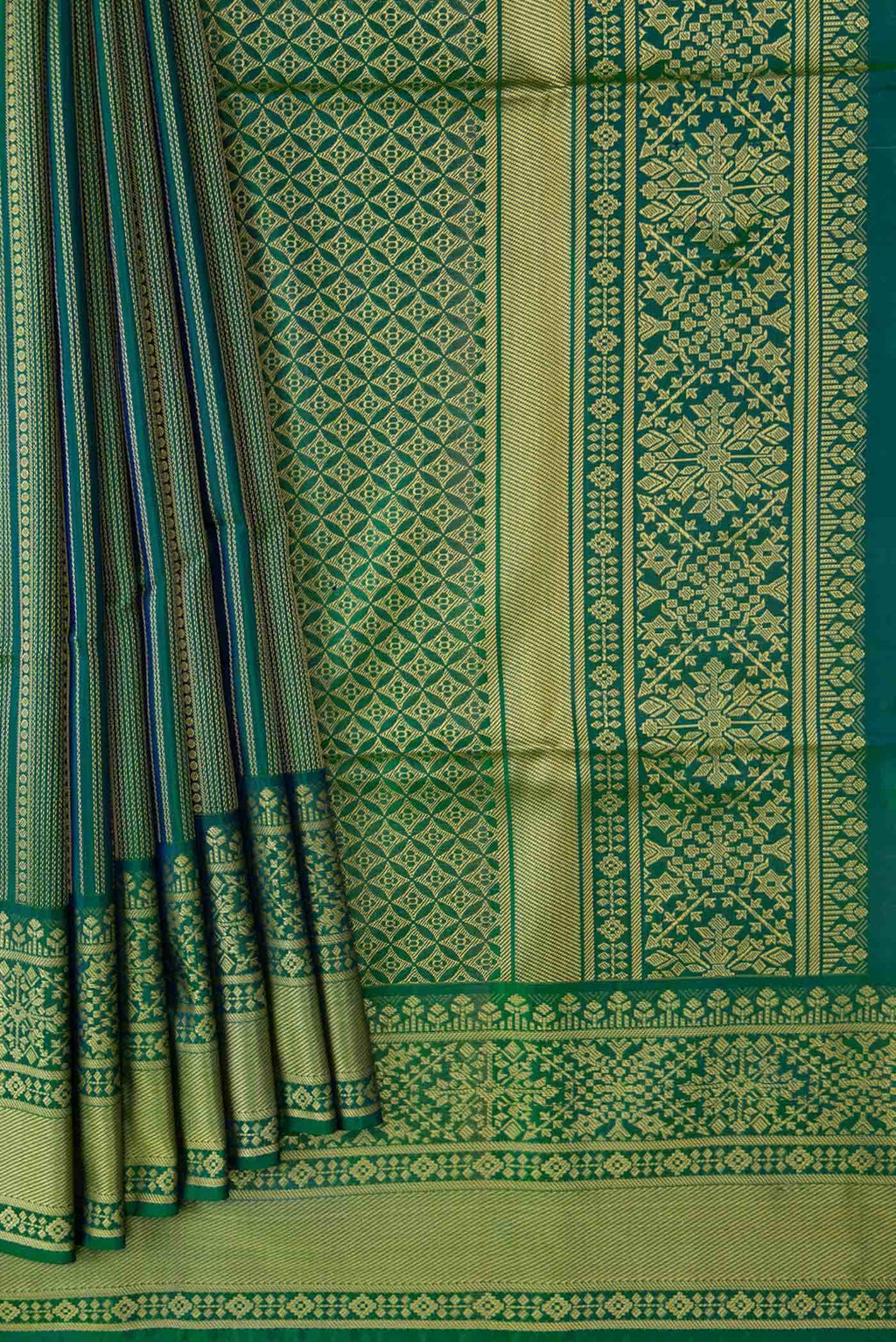 Green Soft Silk Saree