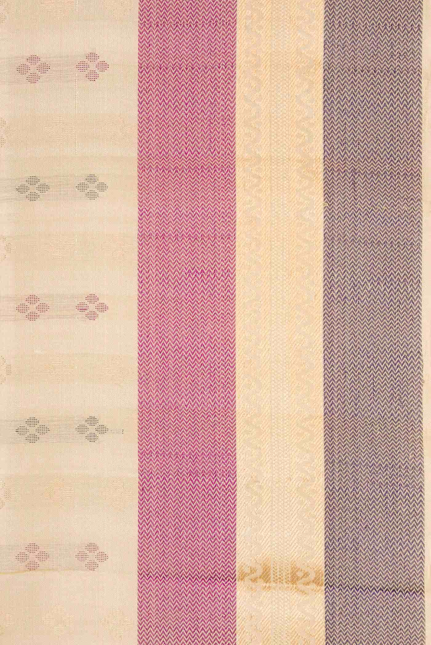 Beige Soft Silk Saree