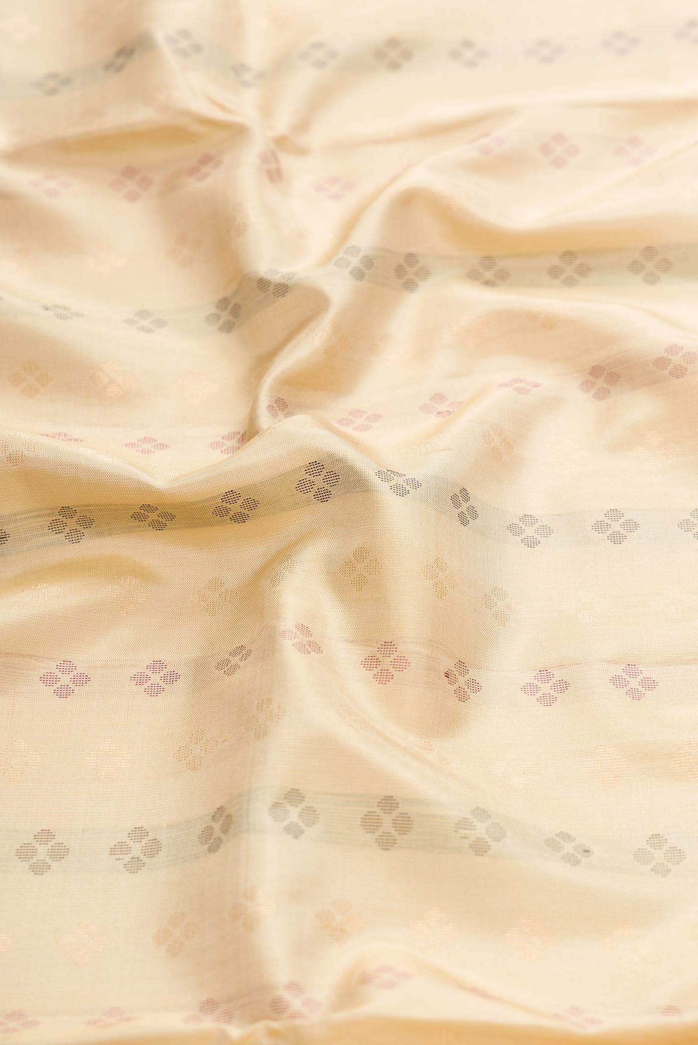 Beige Soft Silk Saree