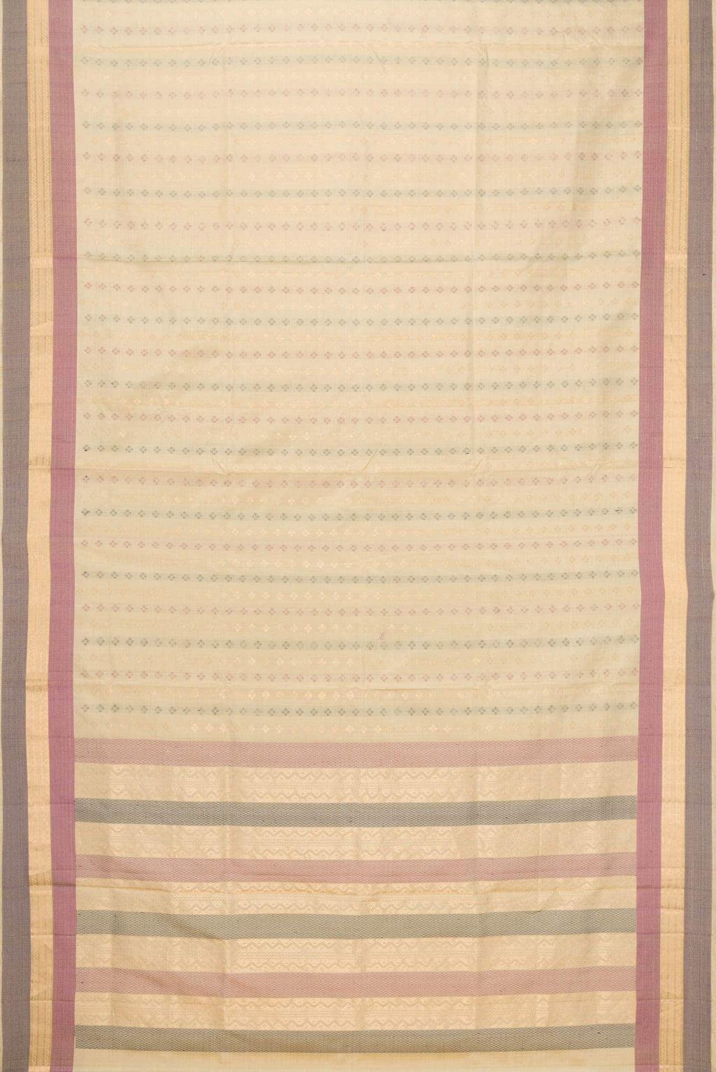 Beige Soft Silk Saree