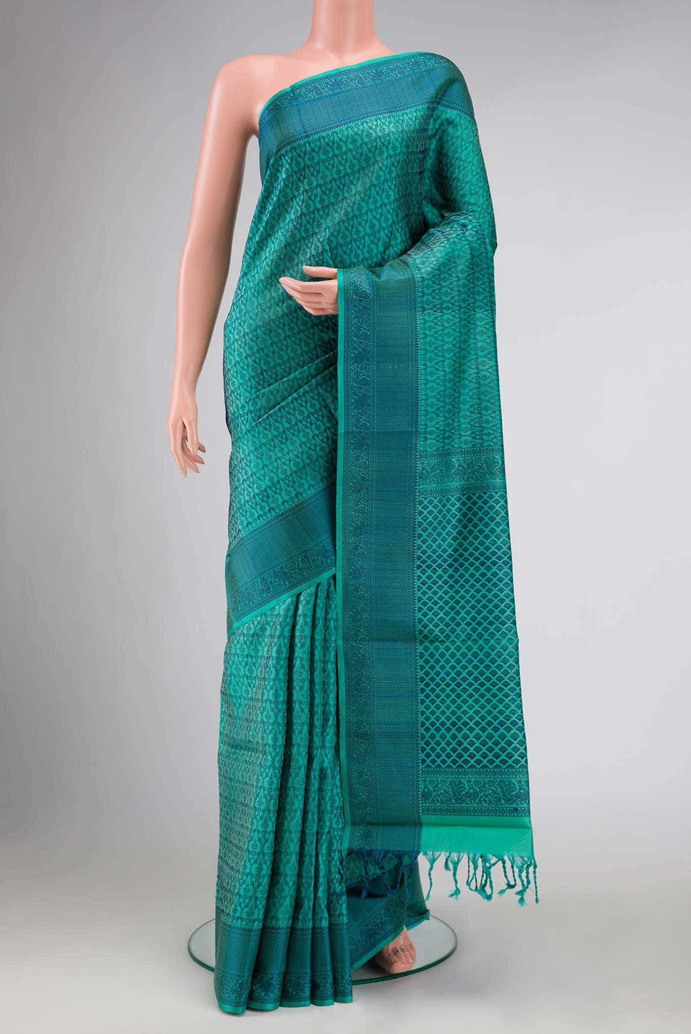 Green Soft Silk Saree