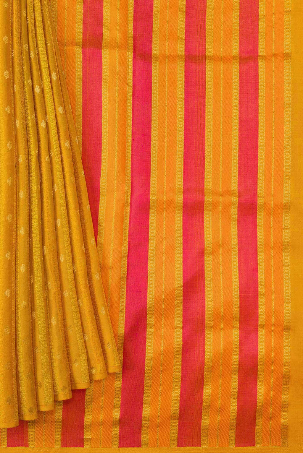 Mustard Soft Silk Saree