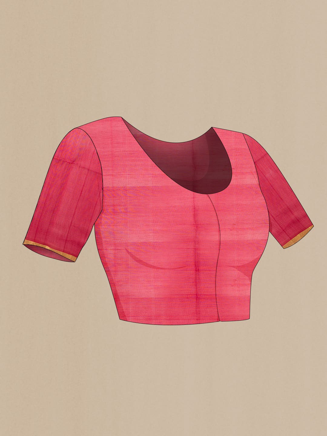 Parrot Green Dual Tone Silk Cotton Saree