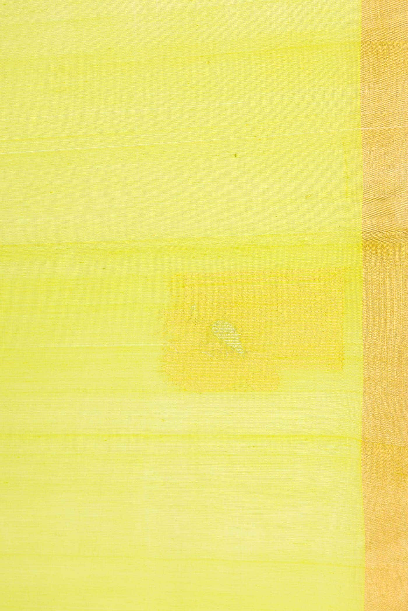 Parrot Green Dual Tone Silk Cotton Saree