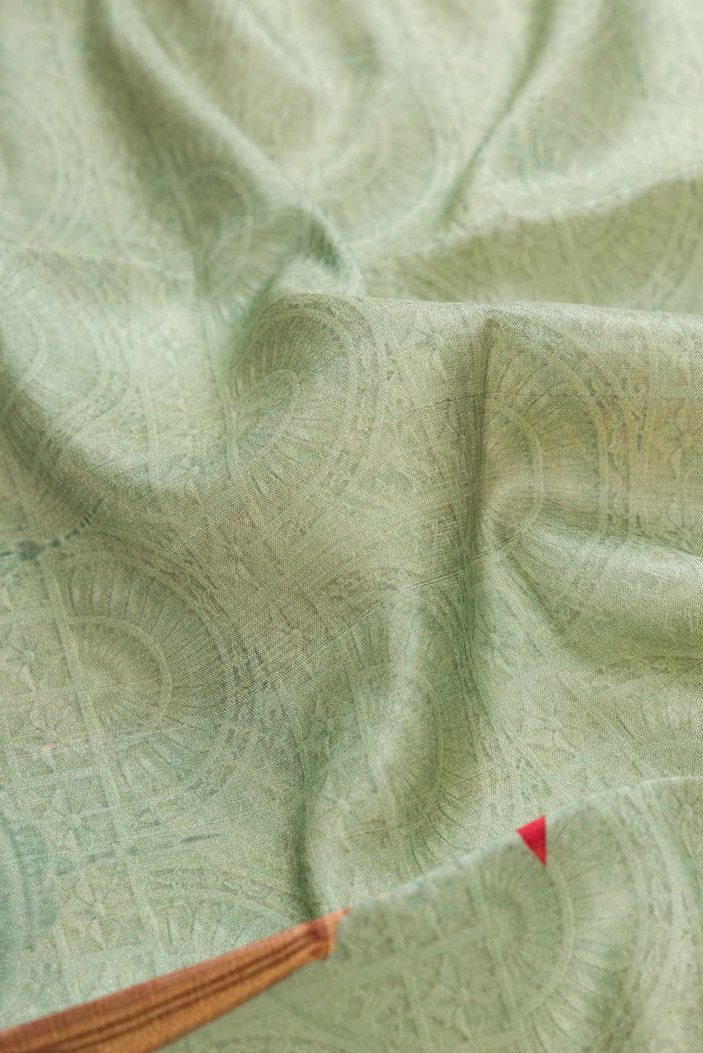 Light Blue Dual Tone Tussar Silk Saree