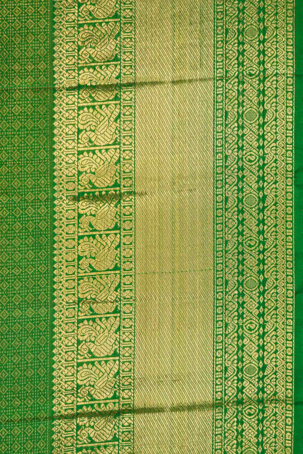 Green Kanchipuram Silk Saree