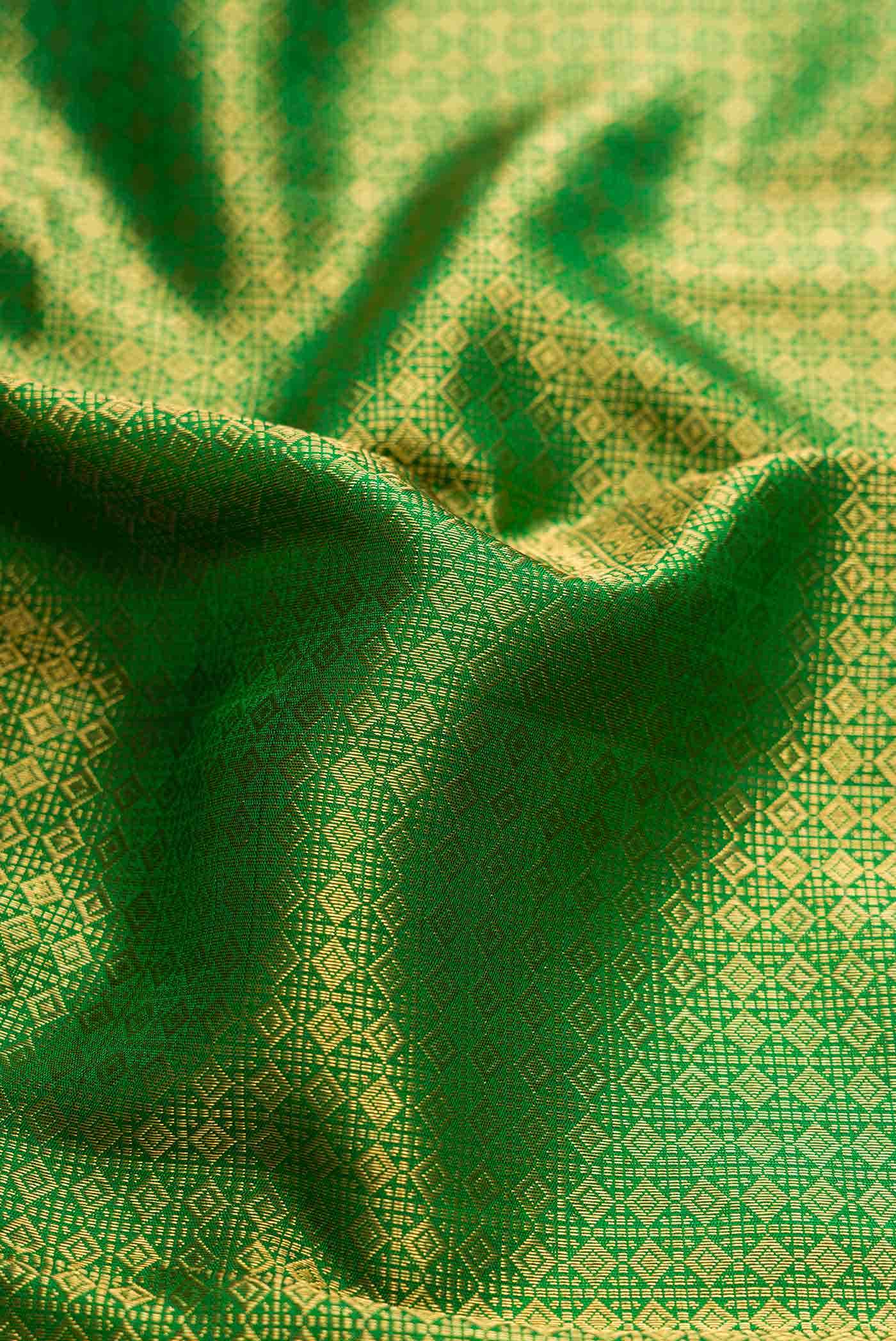 Green Kanchipuram Silk Saree