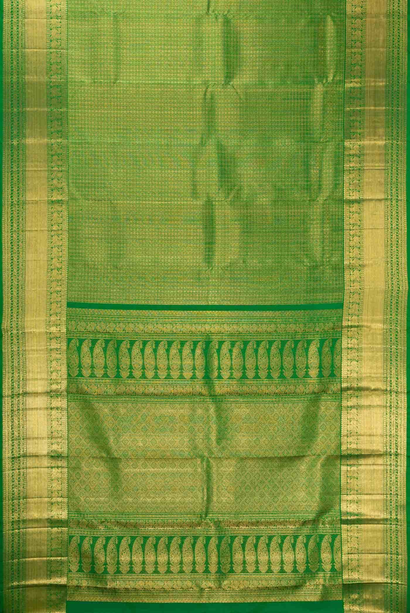 Green Kanchipuram Silk Saree